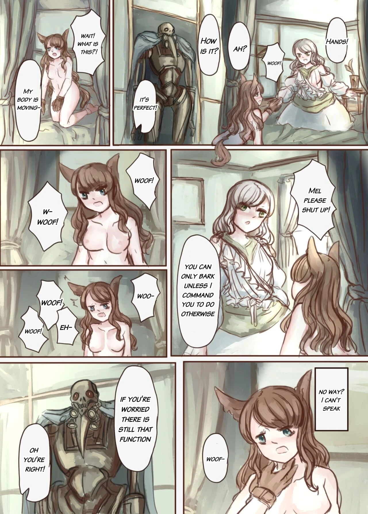 The Wealthy Young Lady Who Bought A Slave And Turned Her Into A Puppy image number 24