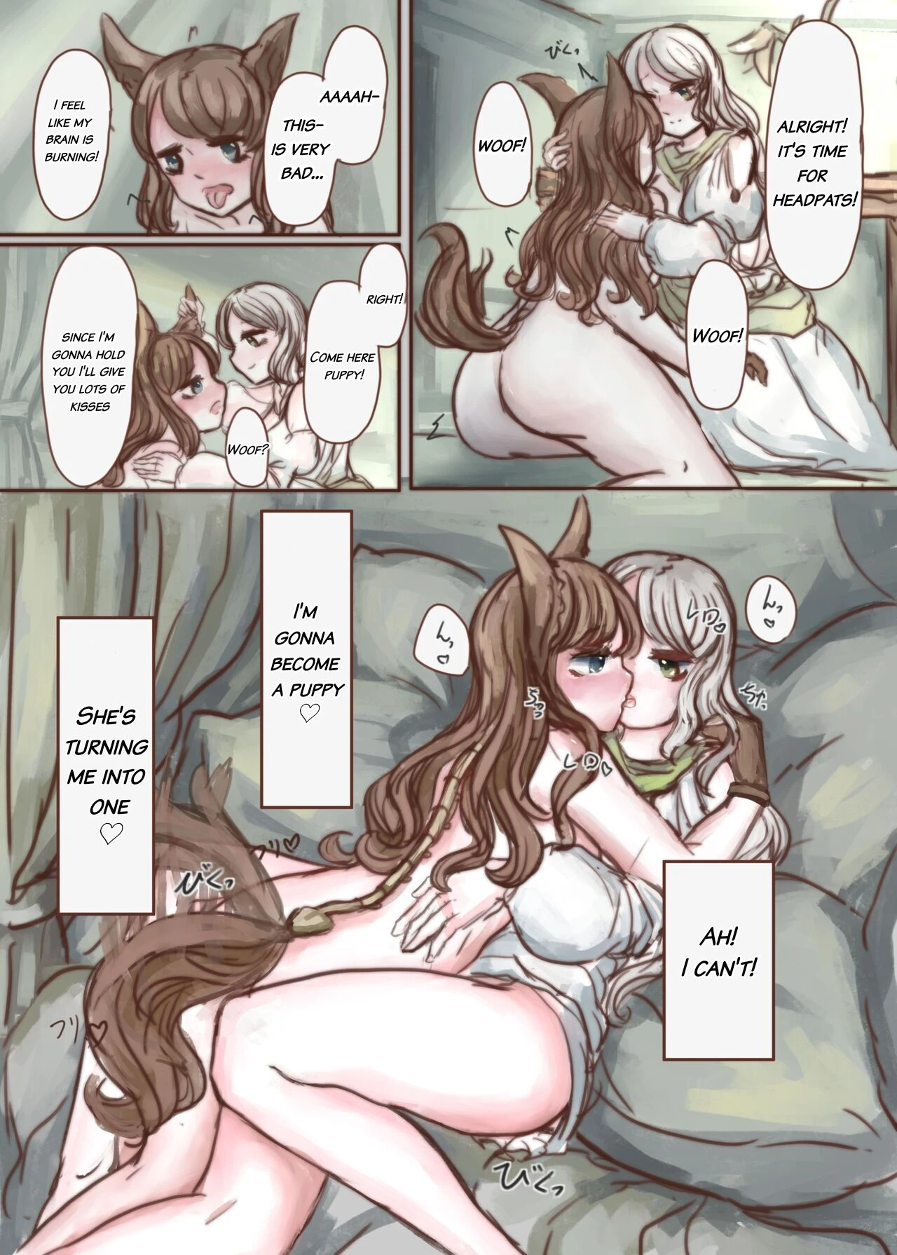 The Wealthy Young Lady Who Bought A Slave And Turned Her Into A Puppy image number 28