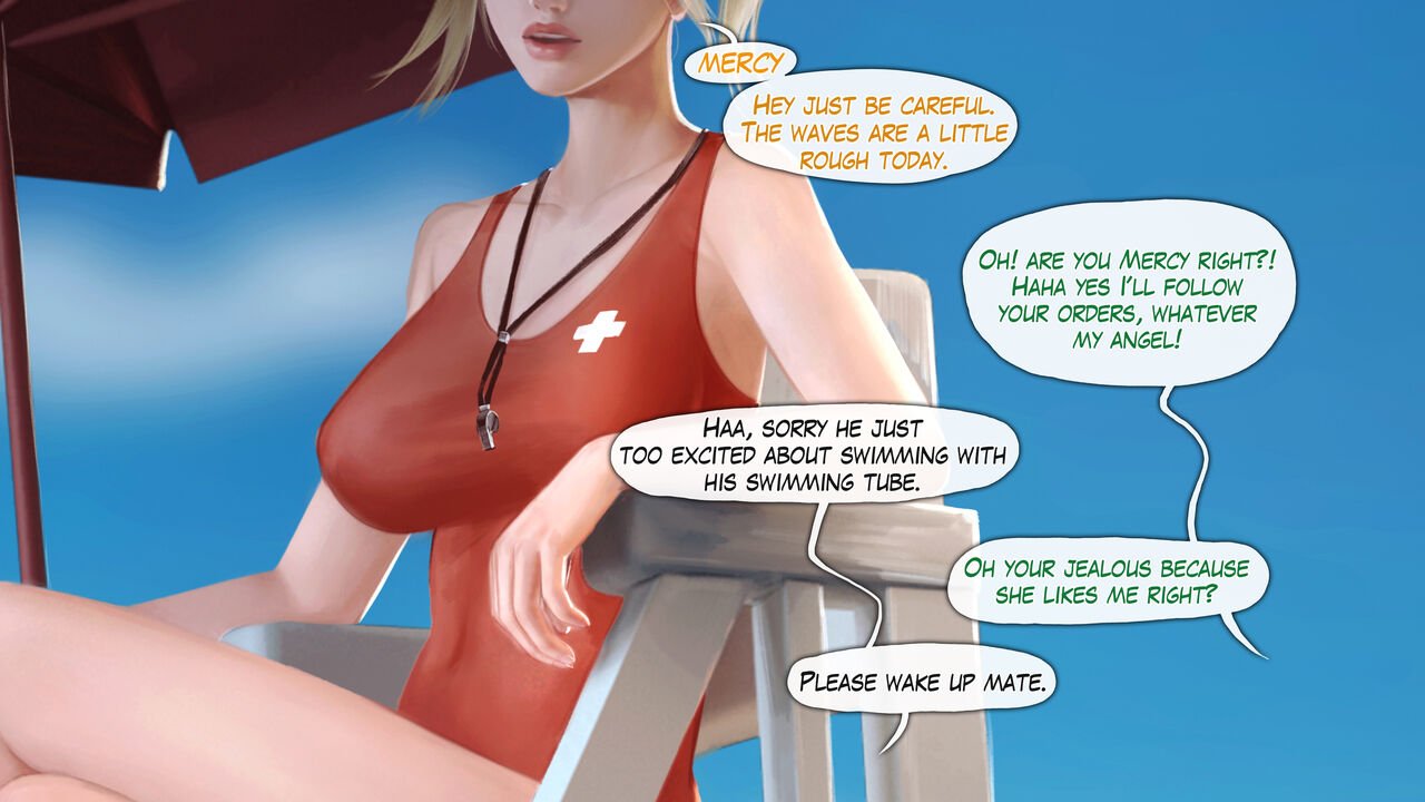 Firolian - Wholesome Lifeguard porn comic image number 3