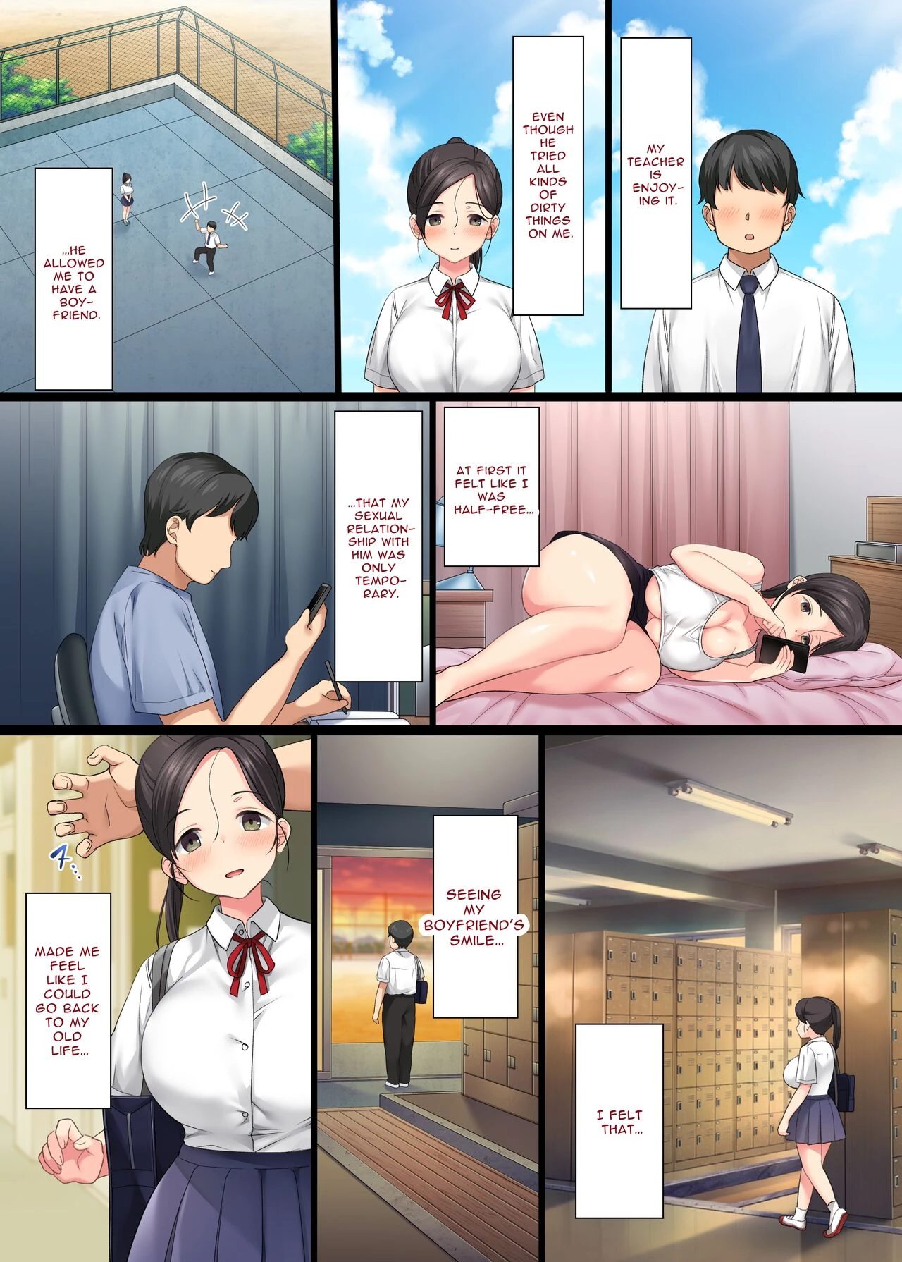 Introverted Beauty Gets Raped Over and Over by Her Homeroom Teacher 3  InCha Bishoujo wa, Tannin ni Okasarete mo Ikimakuru 3 image number 11