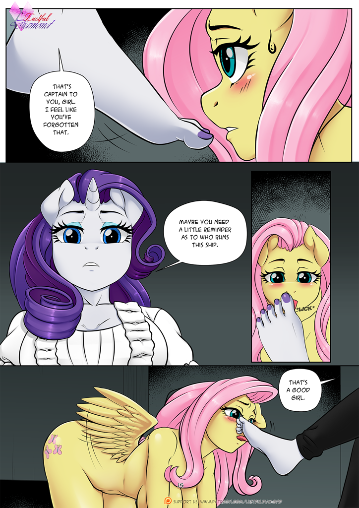 Pia-Sama Lustful Diamond - Flutterlie (My Little Pony: Friendship is Magic) Colored image number 15