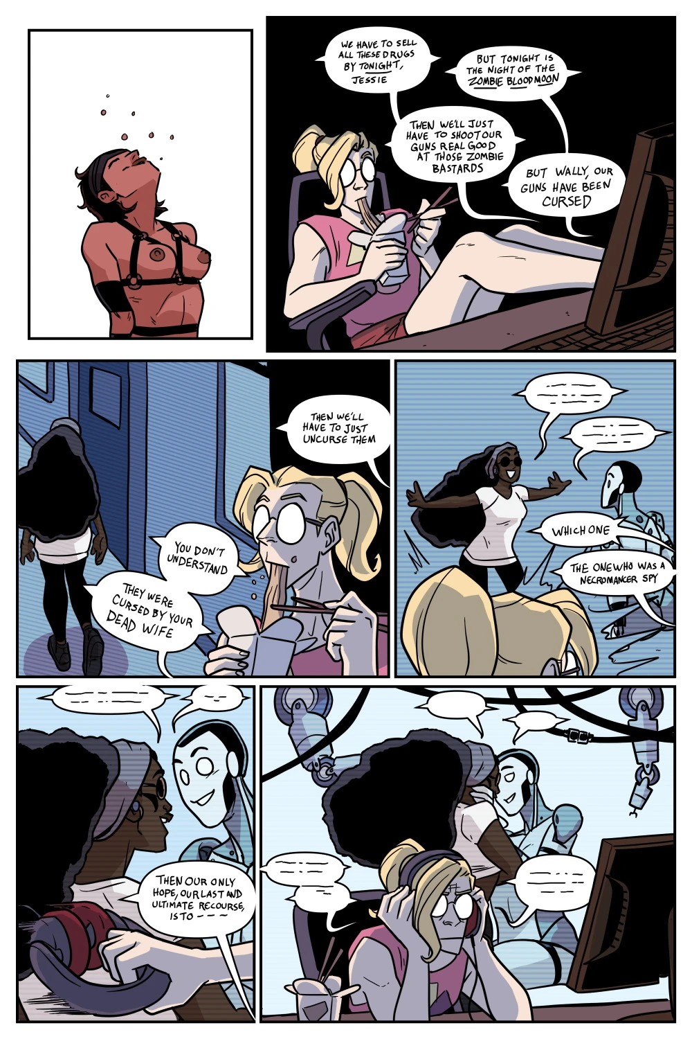 Tales From Planet XX 5-6 image number 21