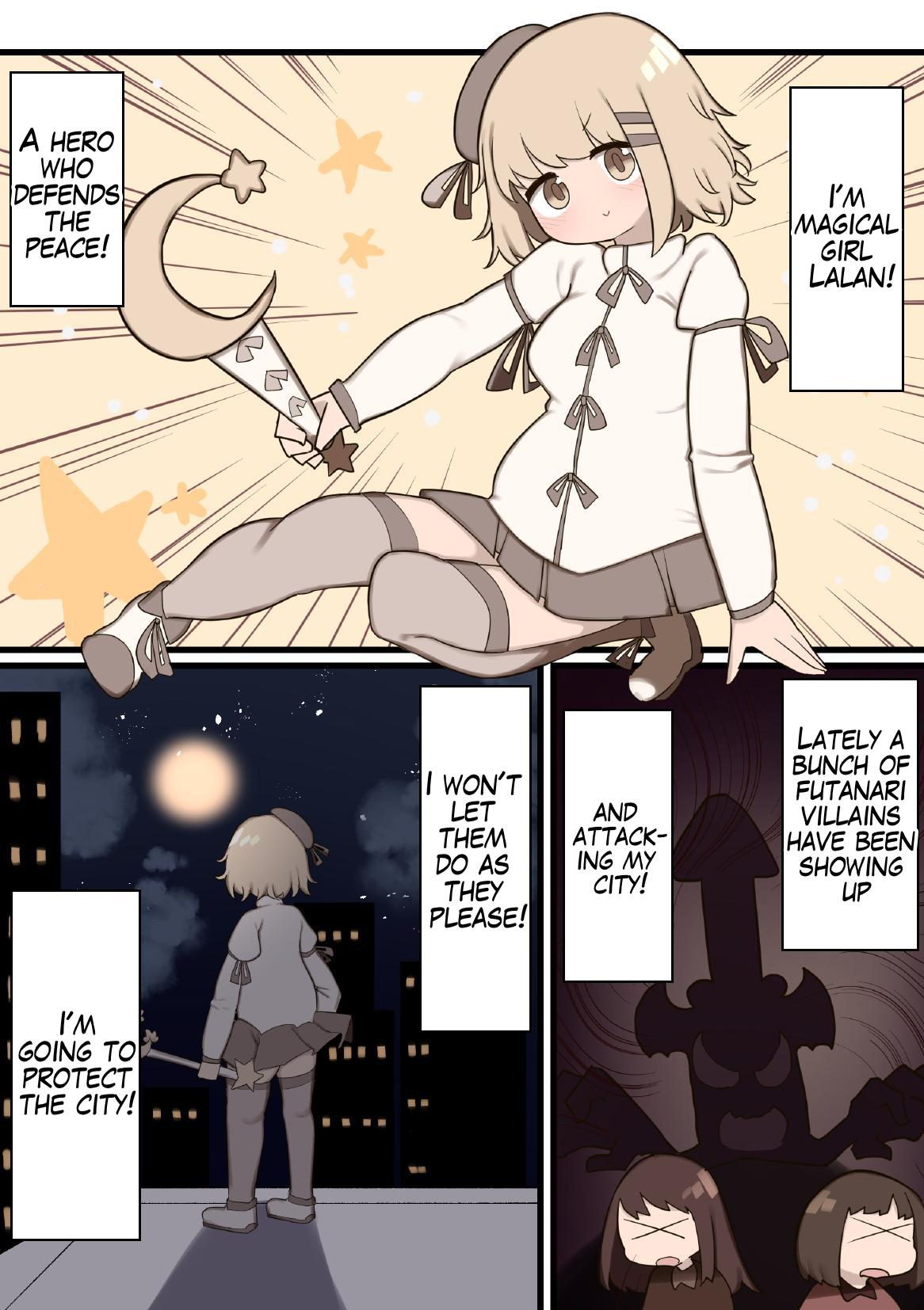 Futanari Magical Girl ~The Enemy Gave Me a Dick So We Might as Well Fuck?~ image number 1