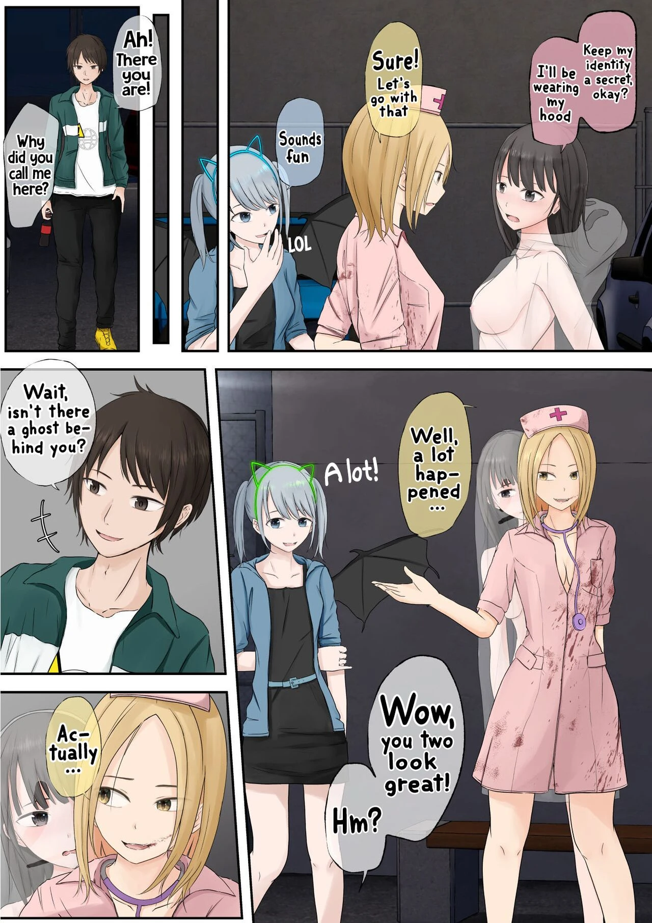 Halloween Exhibitionist Girl  Halloween Roshutsu Shoujo image number 131