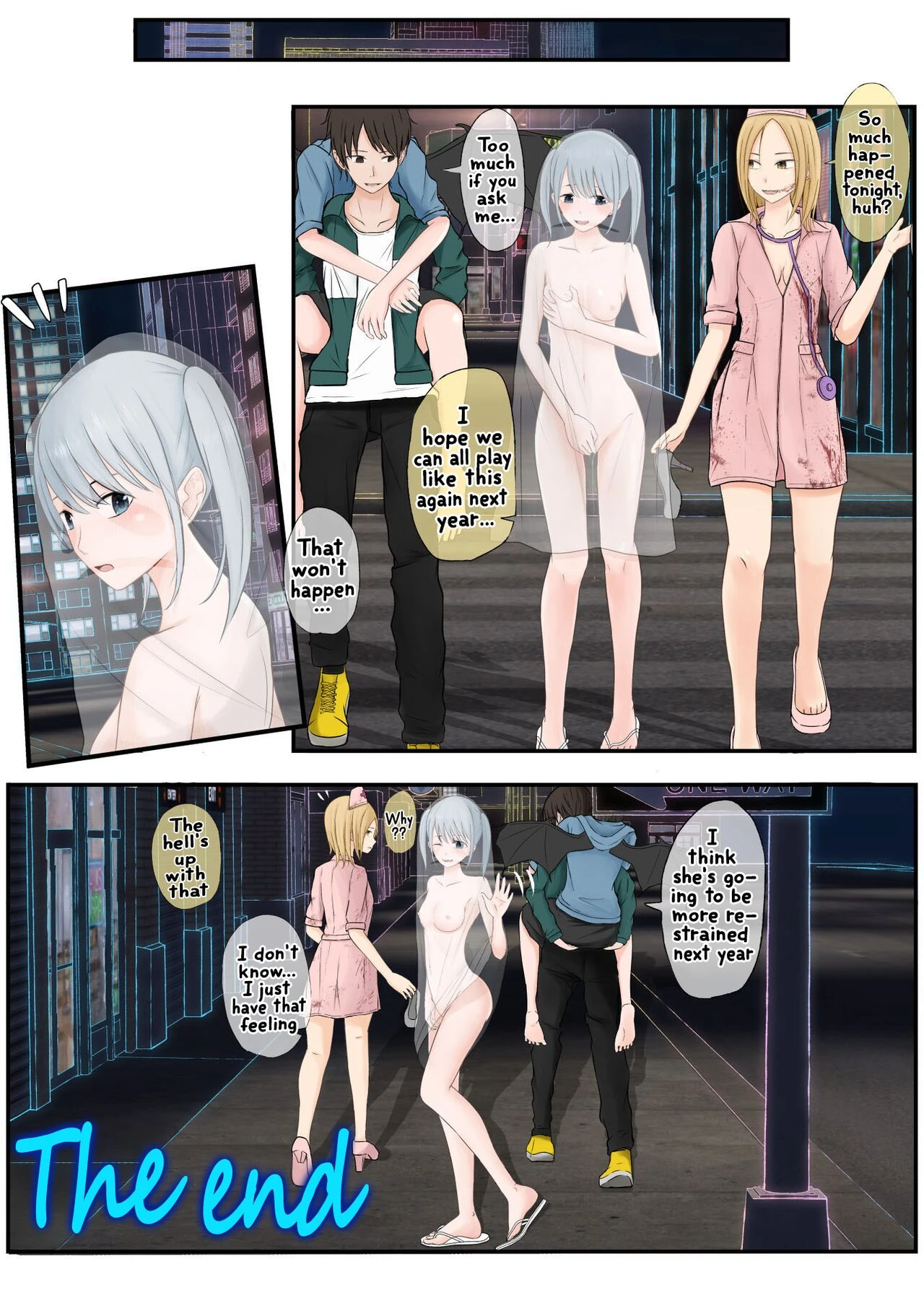 Halloween Exhibitionist Girl  Halloween Roshutsu Shoujo image number 164