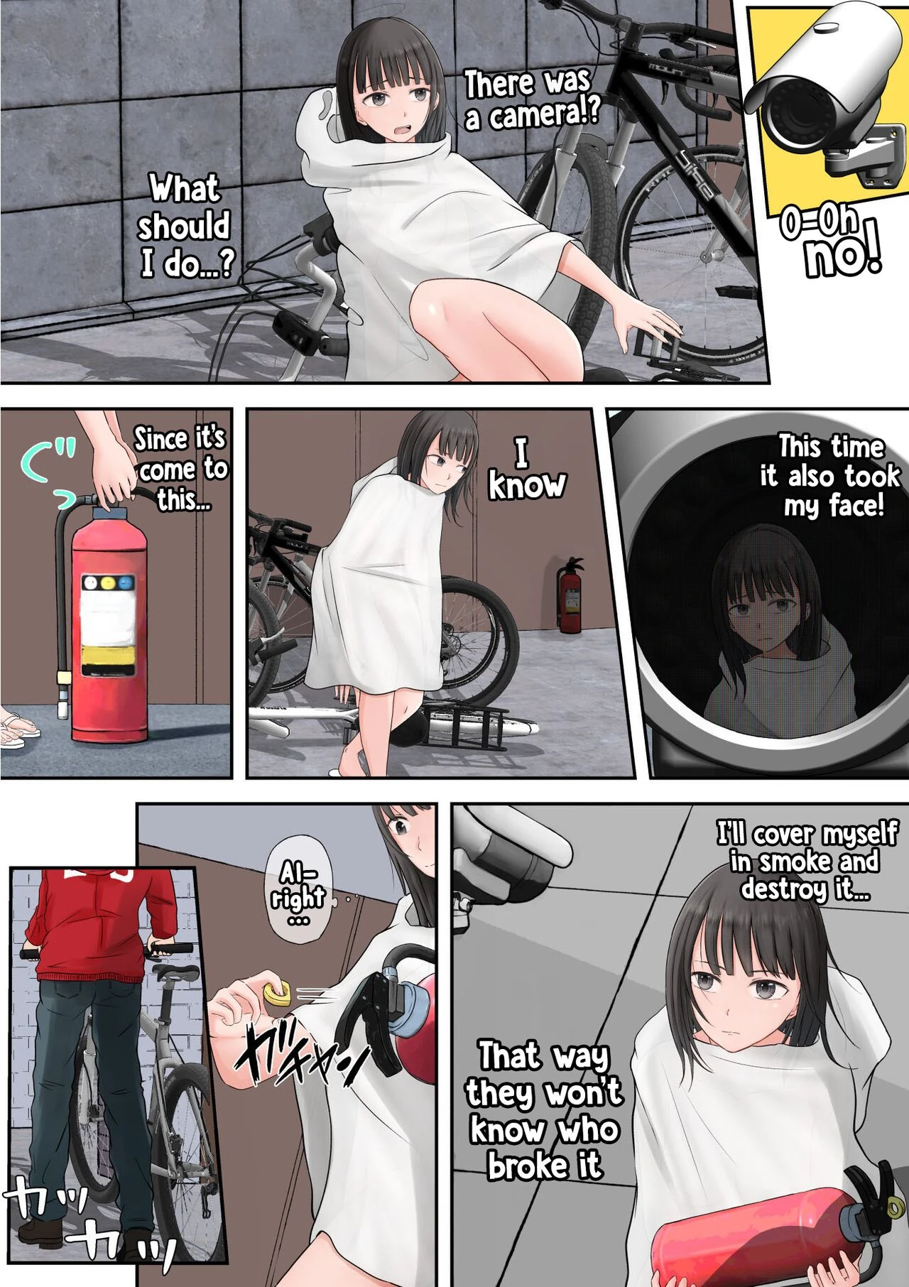Halloween Exhibitionist Girl  Halloween Roshutsu Shoujo image number 16