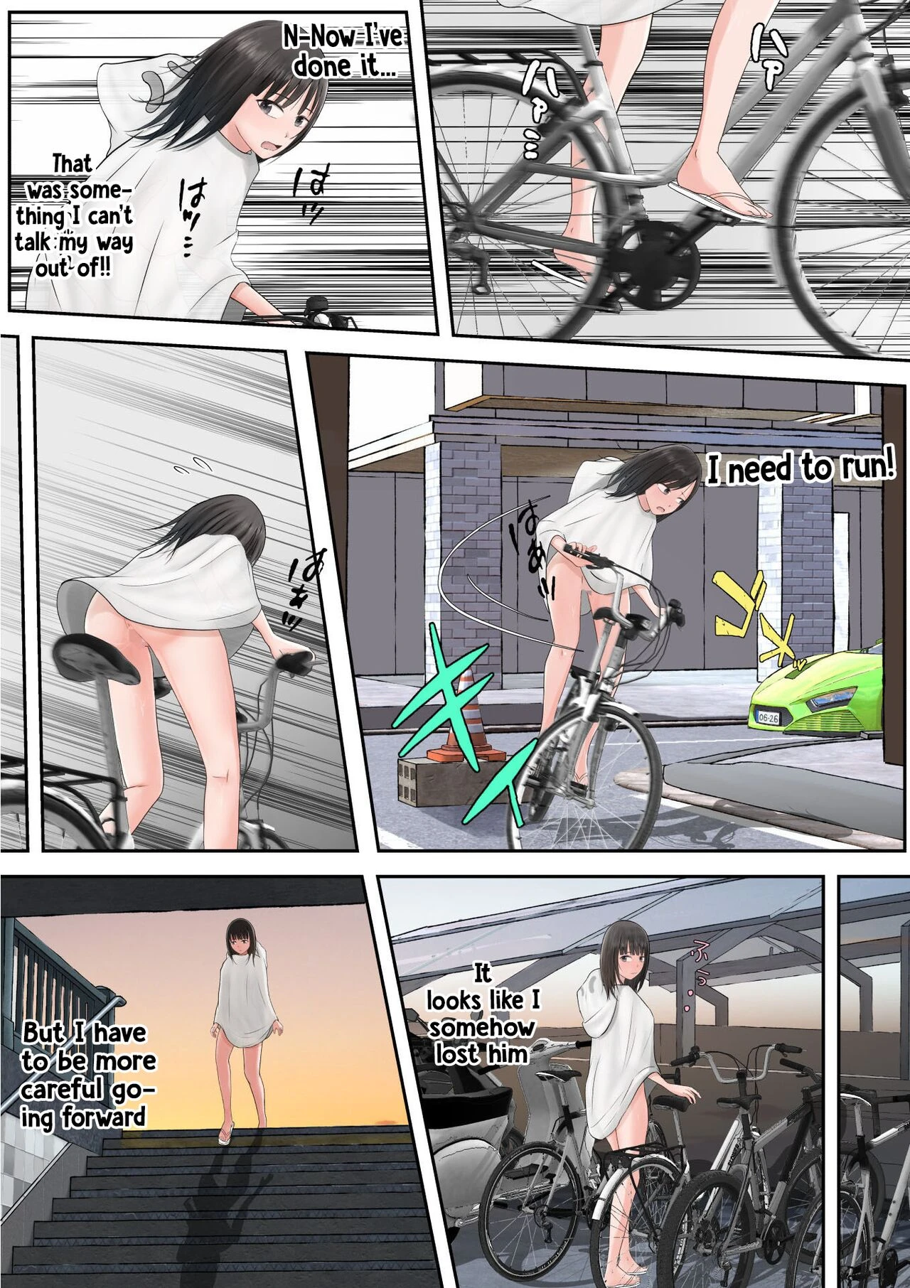 Halloween Exhibitionist Girl  Halloween Roshutsu Shoujo image number 21