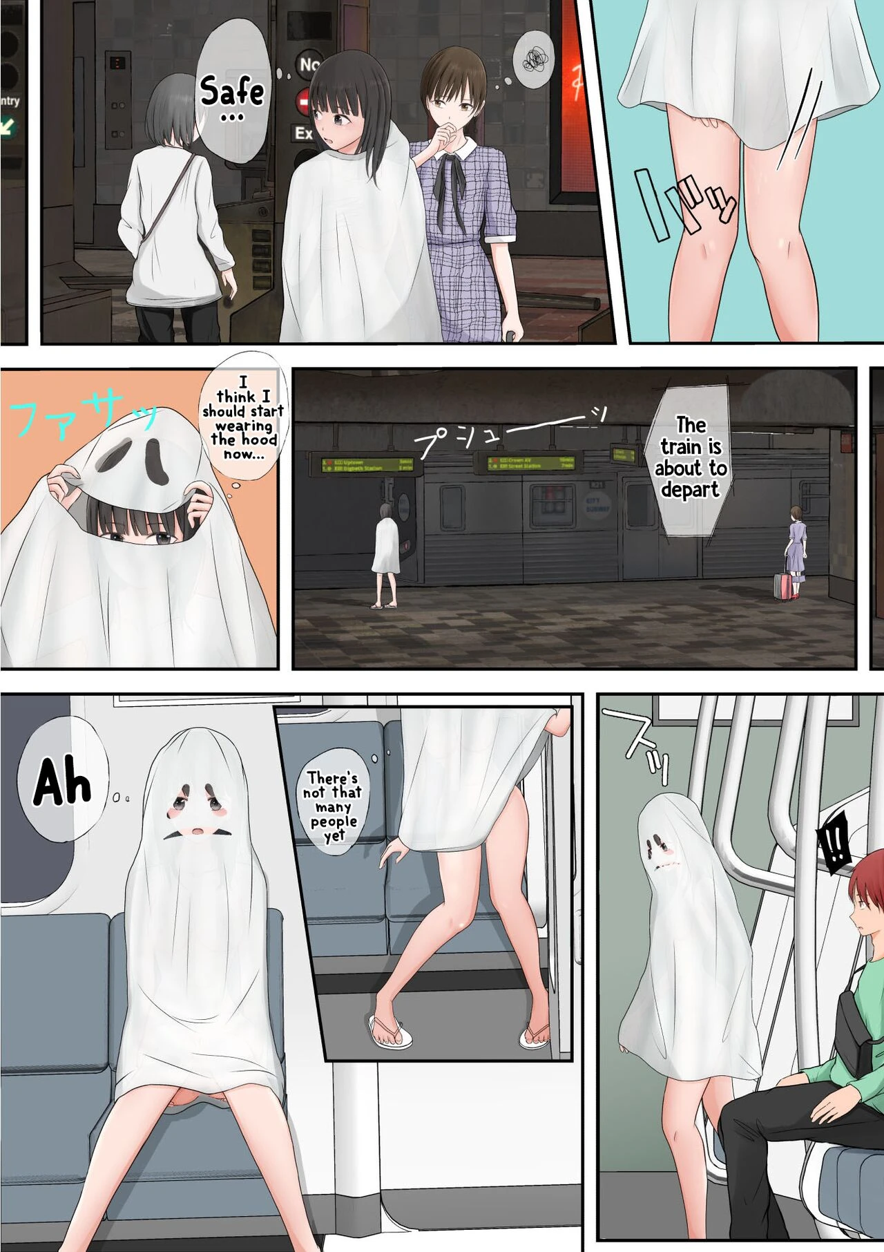 Halloween Exhibitionist Girl  Halloween Roshutsu Shoujo image number 24