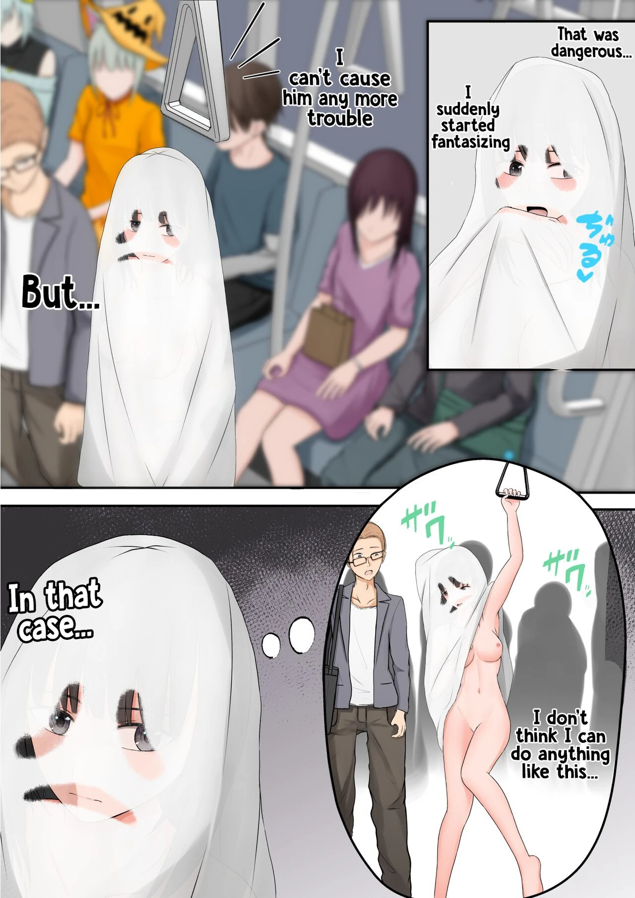 Halloween Exhibitionist Girl  Halloween Roshutsu Shoujo image number 32