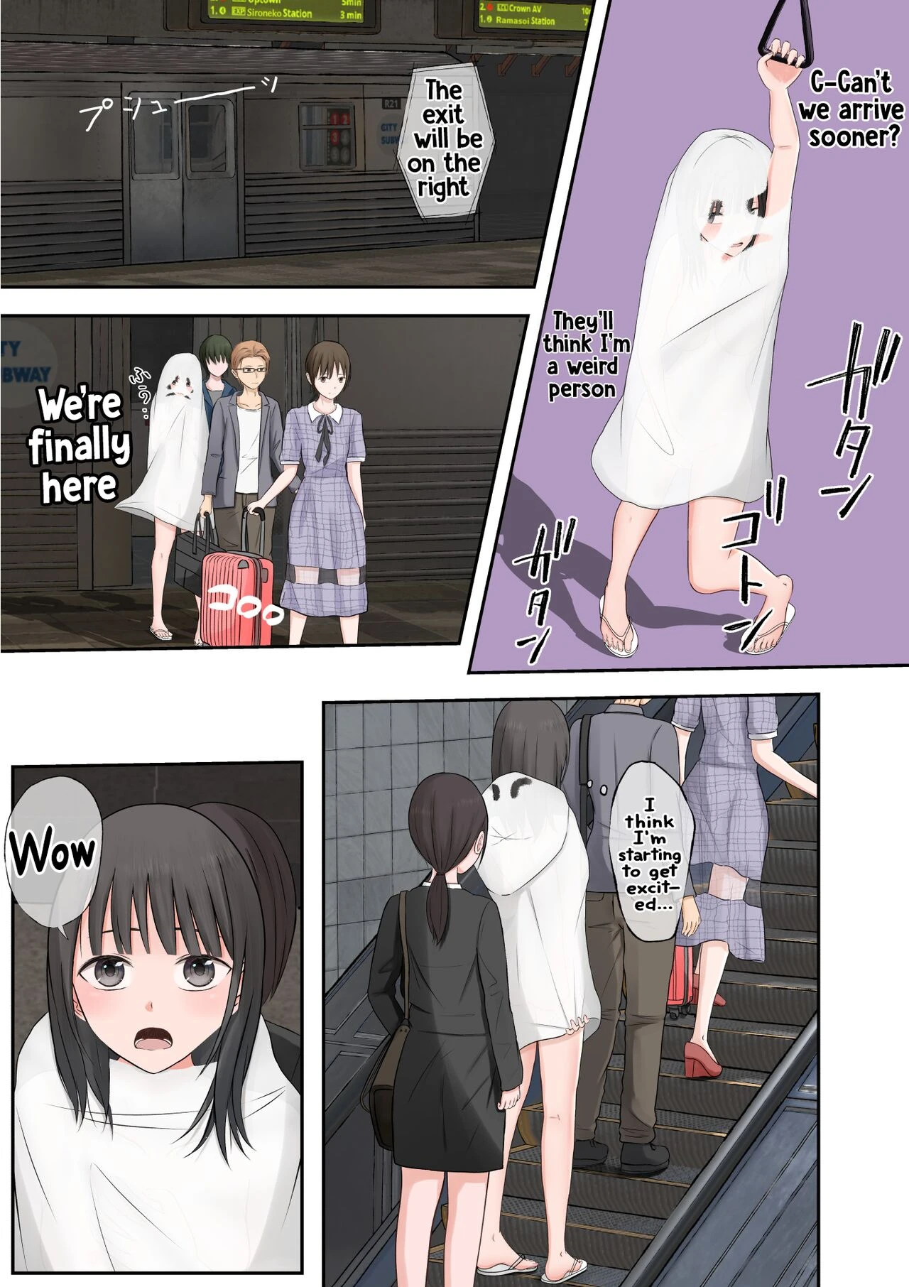 Halloween Exhibitionist Girl  Halloween Roshutsu Shoujo image number 34