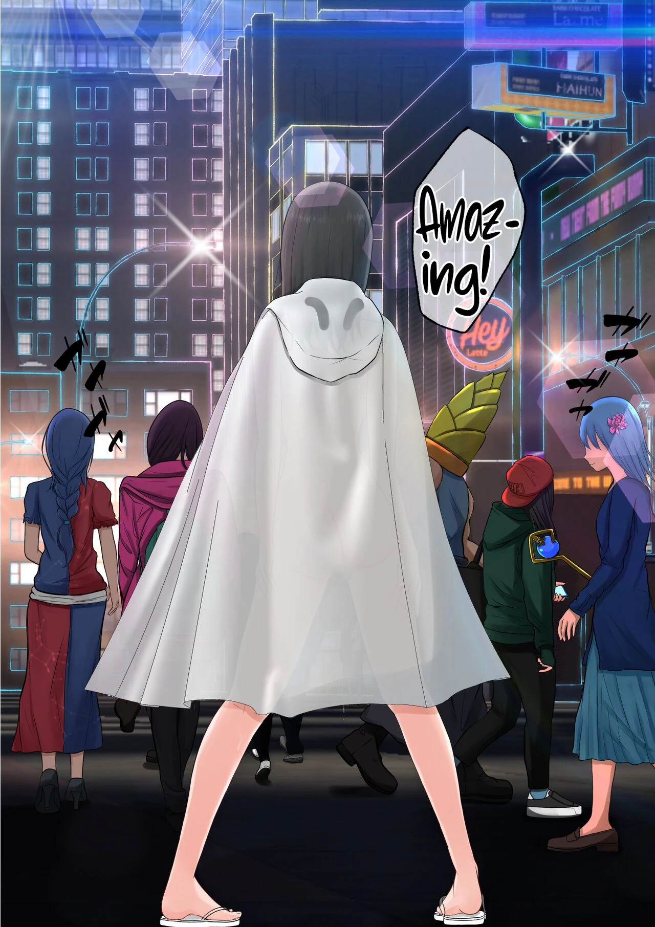 Halloween Exhibitionist Girl  Halloween Roshutsu Shoujo image number 35