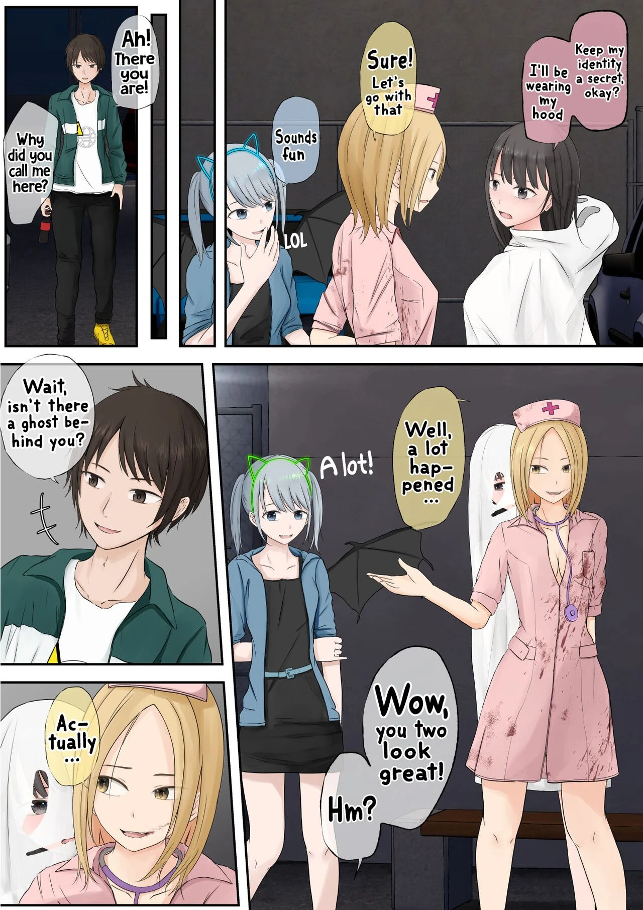 Halloween Exhibitionist Girl  Halloween Roshutsu Shoujo image number 48