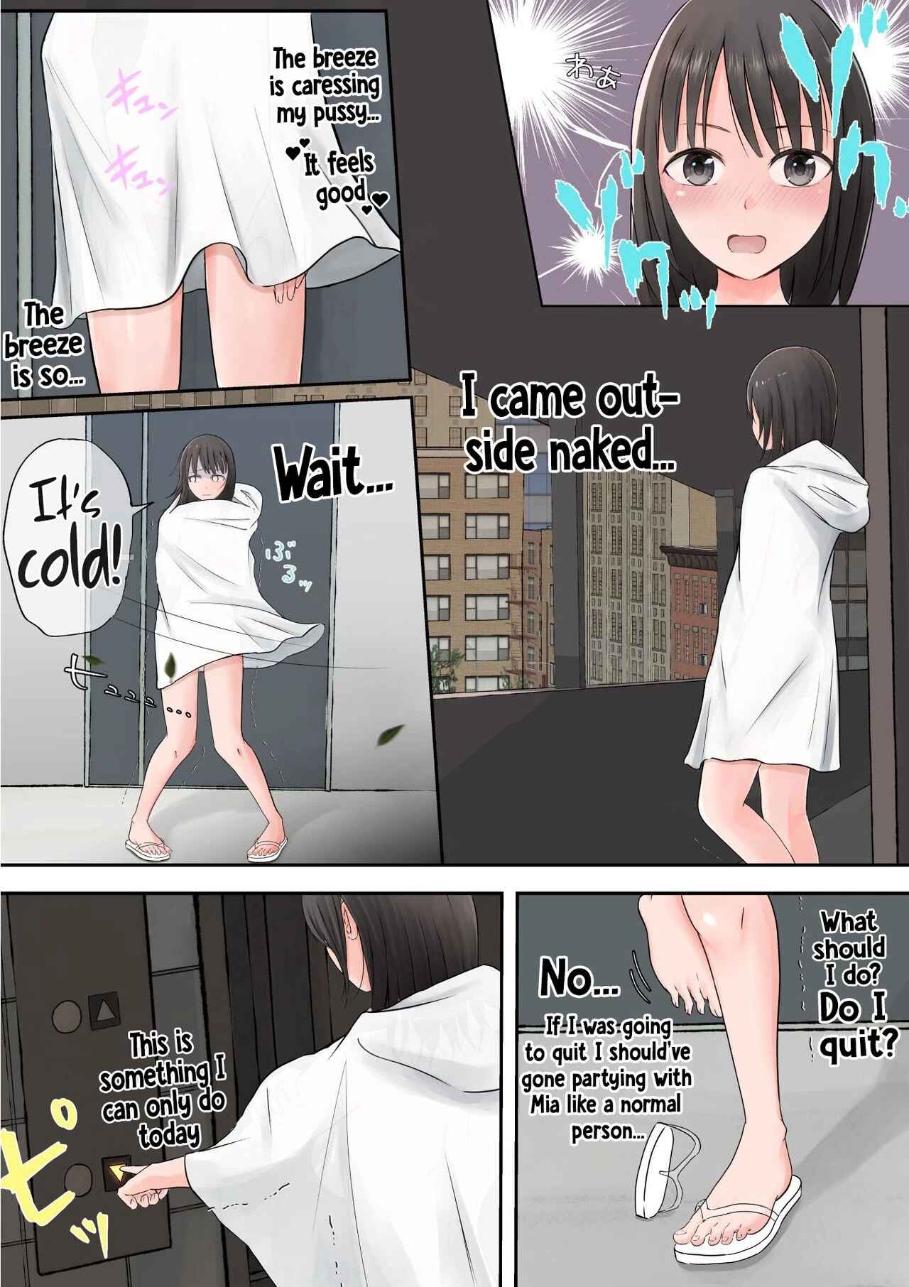 Halloween Exhibitionist Girl  Halloween Roshutsu Shoujo image number 6