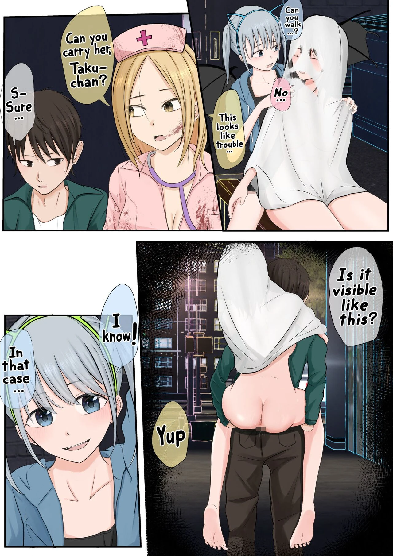 Halloween Exhibitionist Girl  Halloween Roshutsu Shoujo image number 76