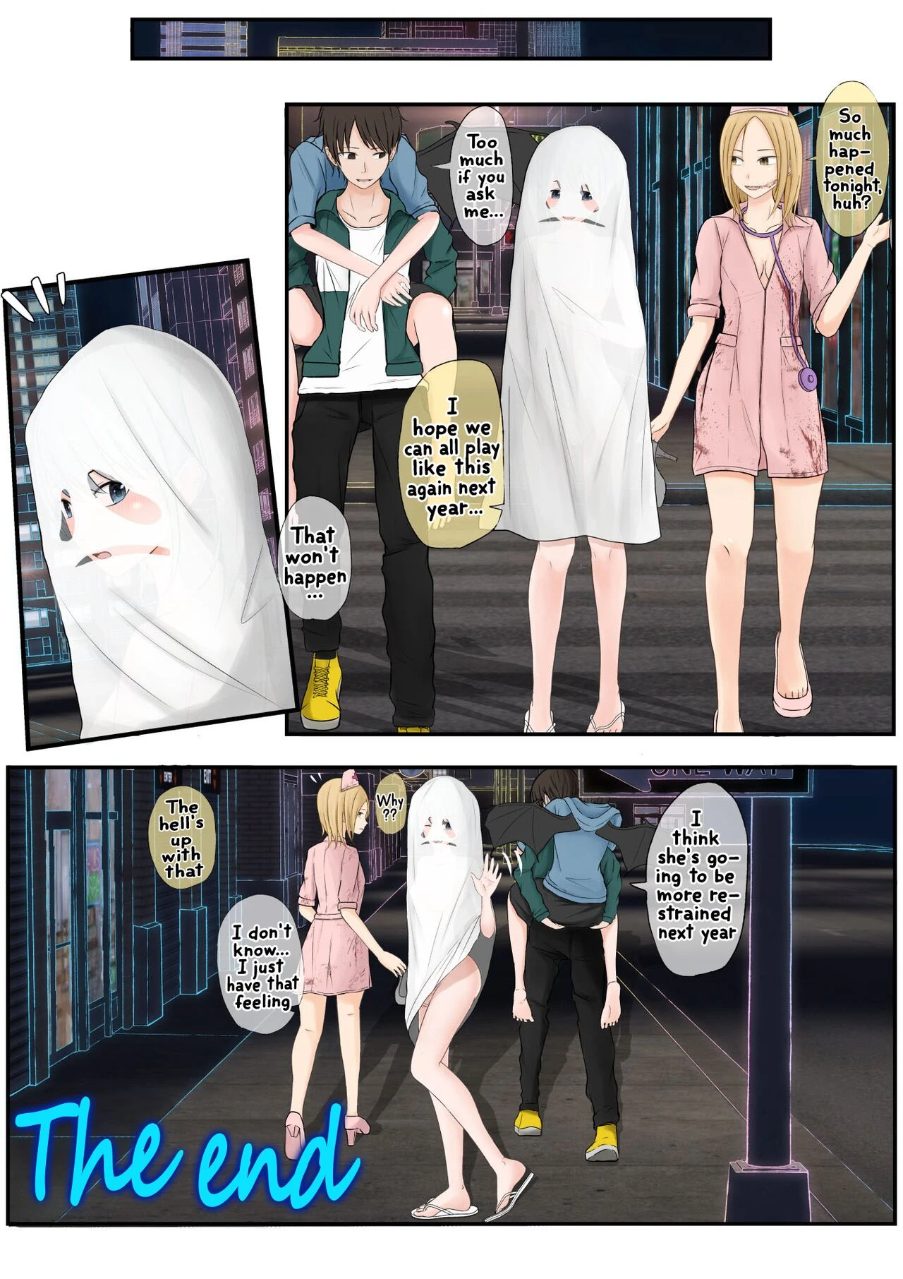 Halloween Exhibitionist Girl  Halloween Roshutsu Shoujo image number 81