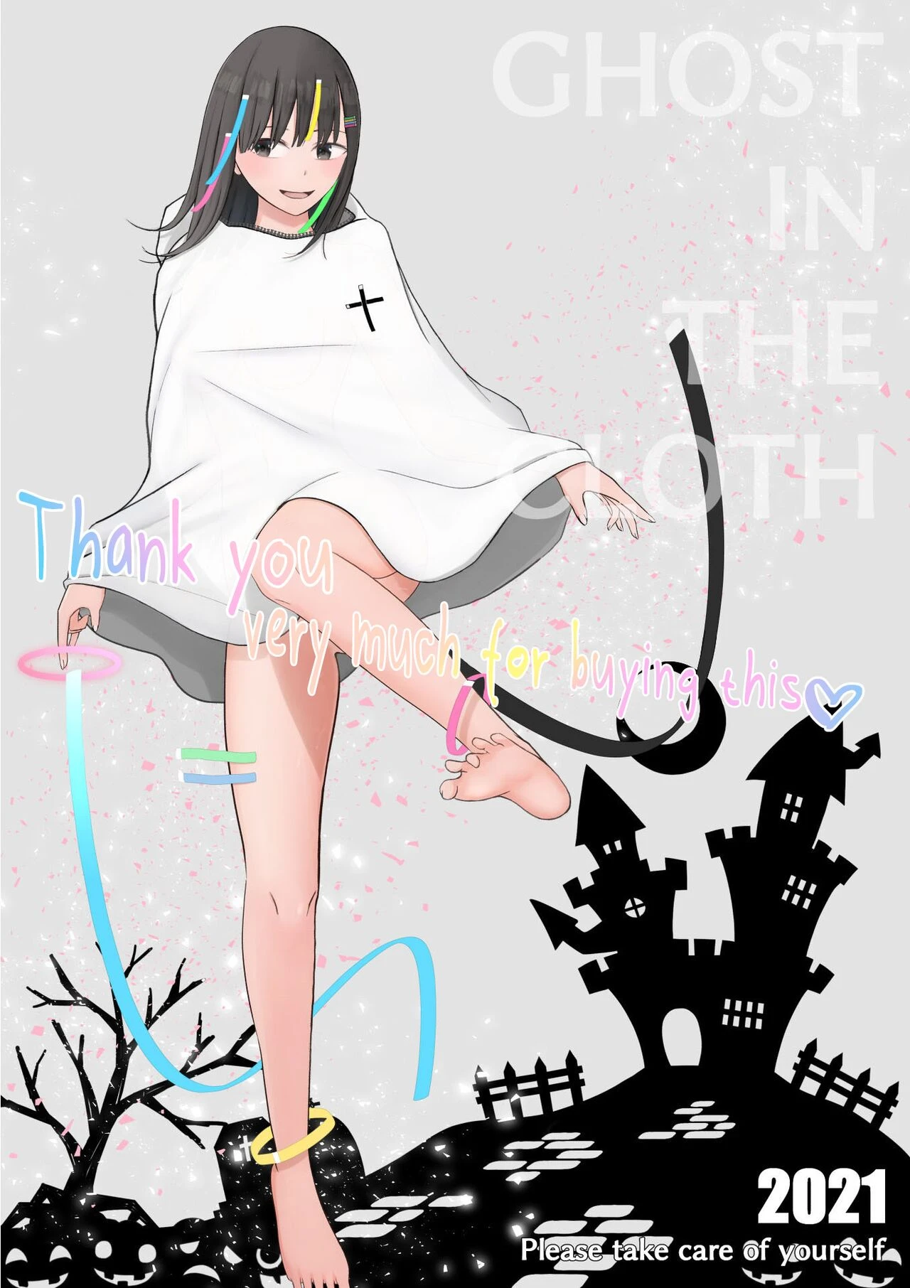Halloween Exhibitionist Girl  Halloween Roshutsu Shoujo image number 82