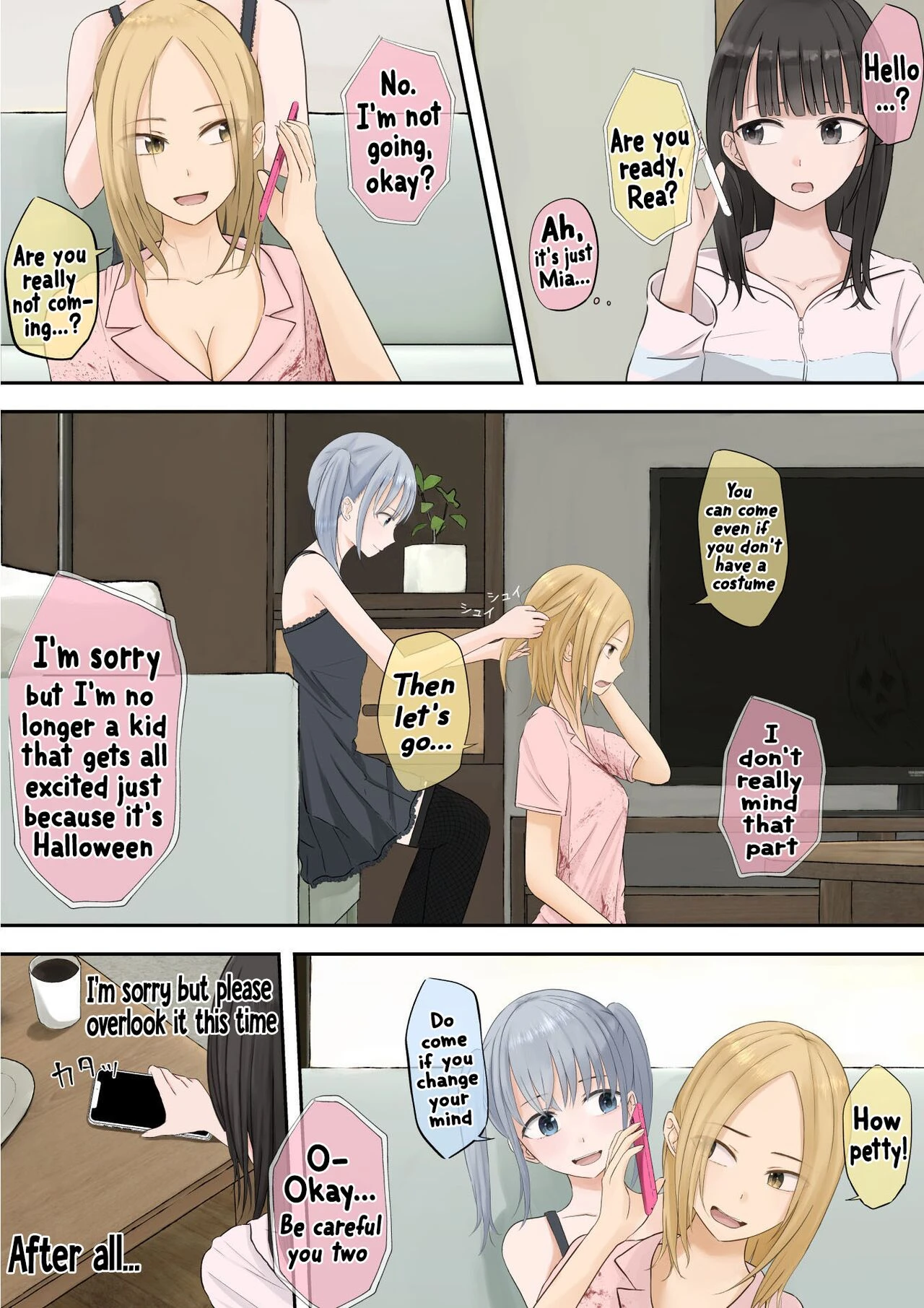 Halloween Exhibitionist Girl  Halloween Roshutsu Shoujo image number 86