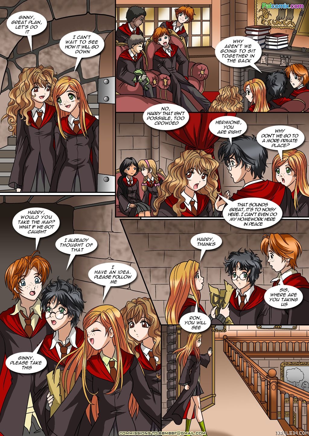 1024px x 1447px - The surprise inside the room of requirement porn comic (harry potter).  [palcomix] Group porn comics.