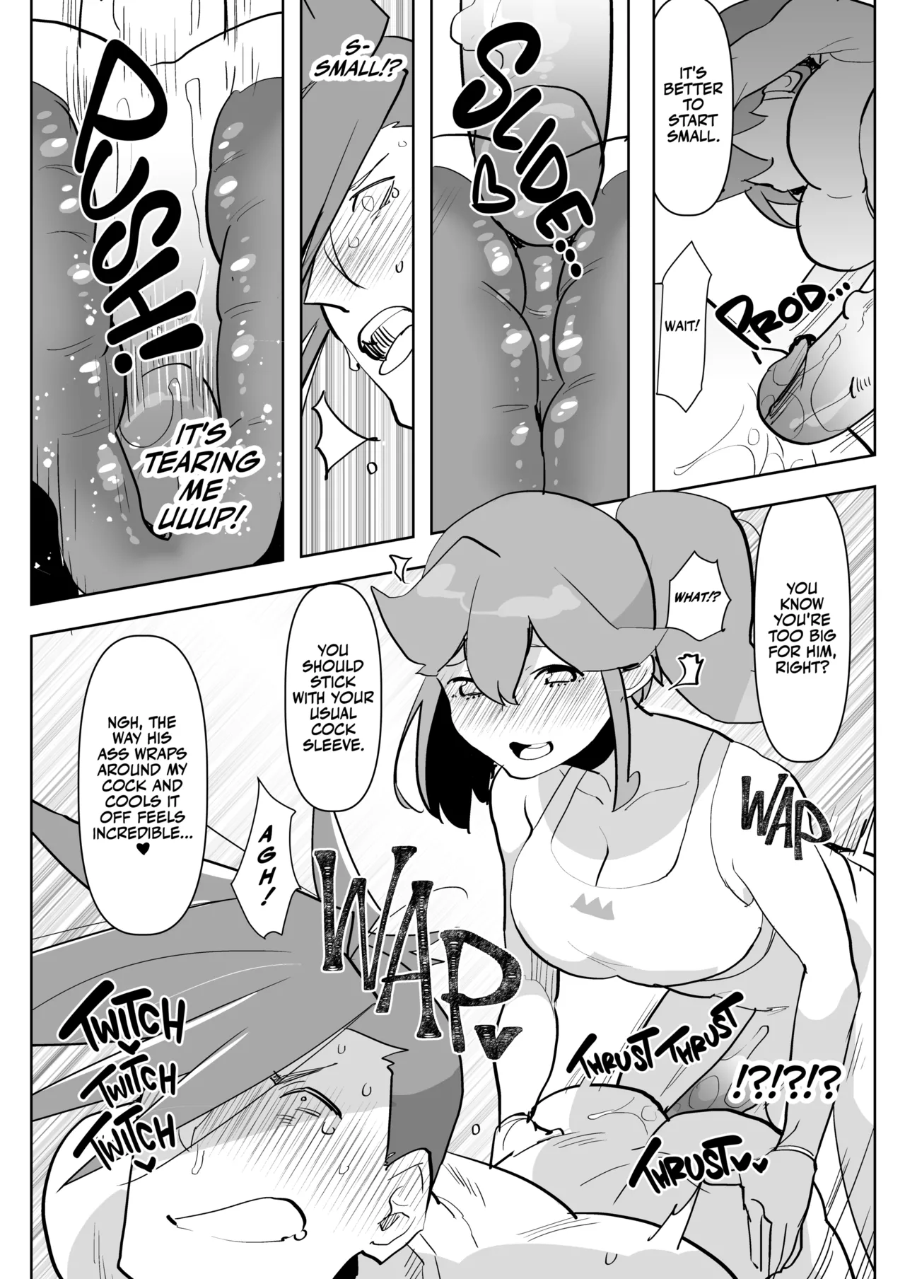 Futa Extinguisher  Futanari x Otoko no Hon image number 12