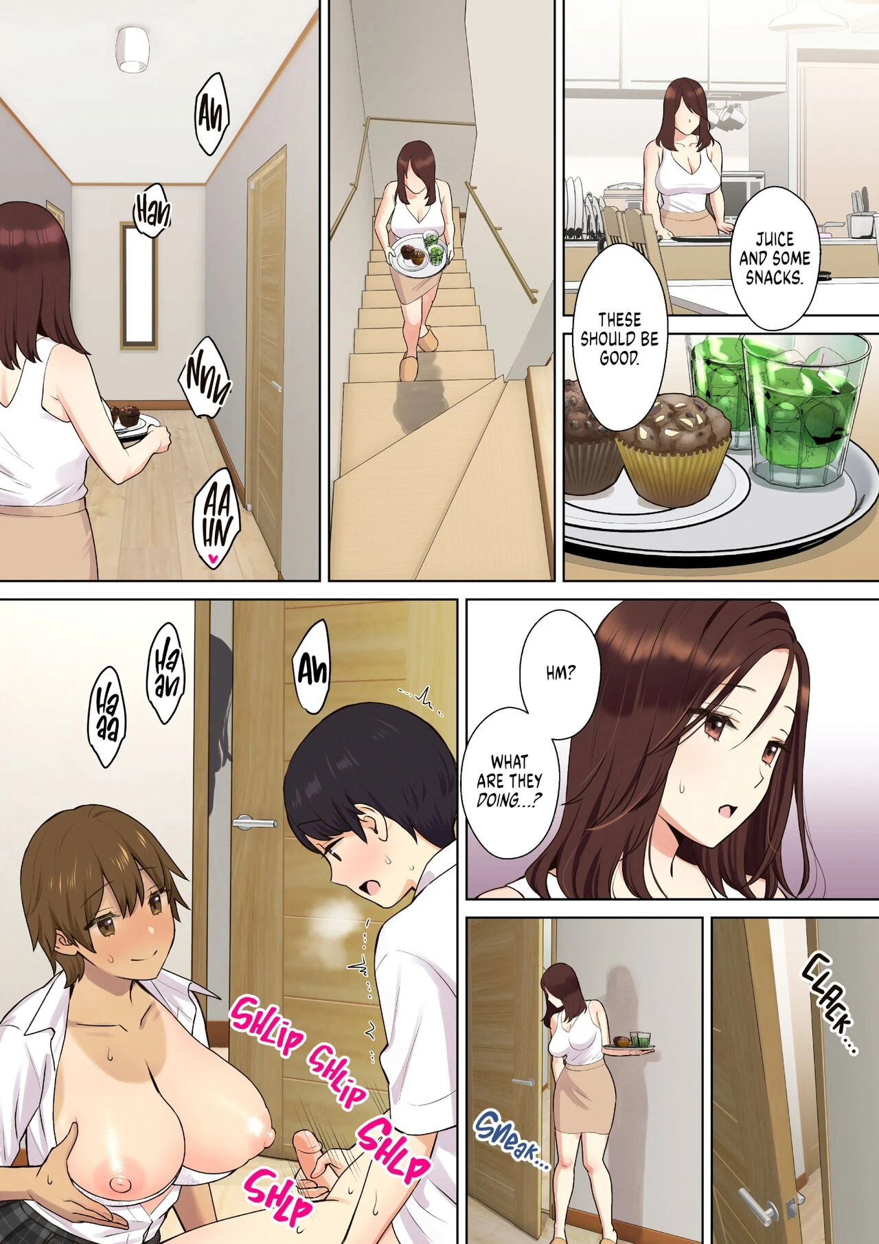 Kanojo no Okaa-san ni Doutei o Ubawareru Hanashi How My Girlfriends Mom Took My Virginity image number 9