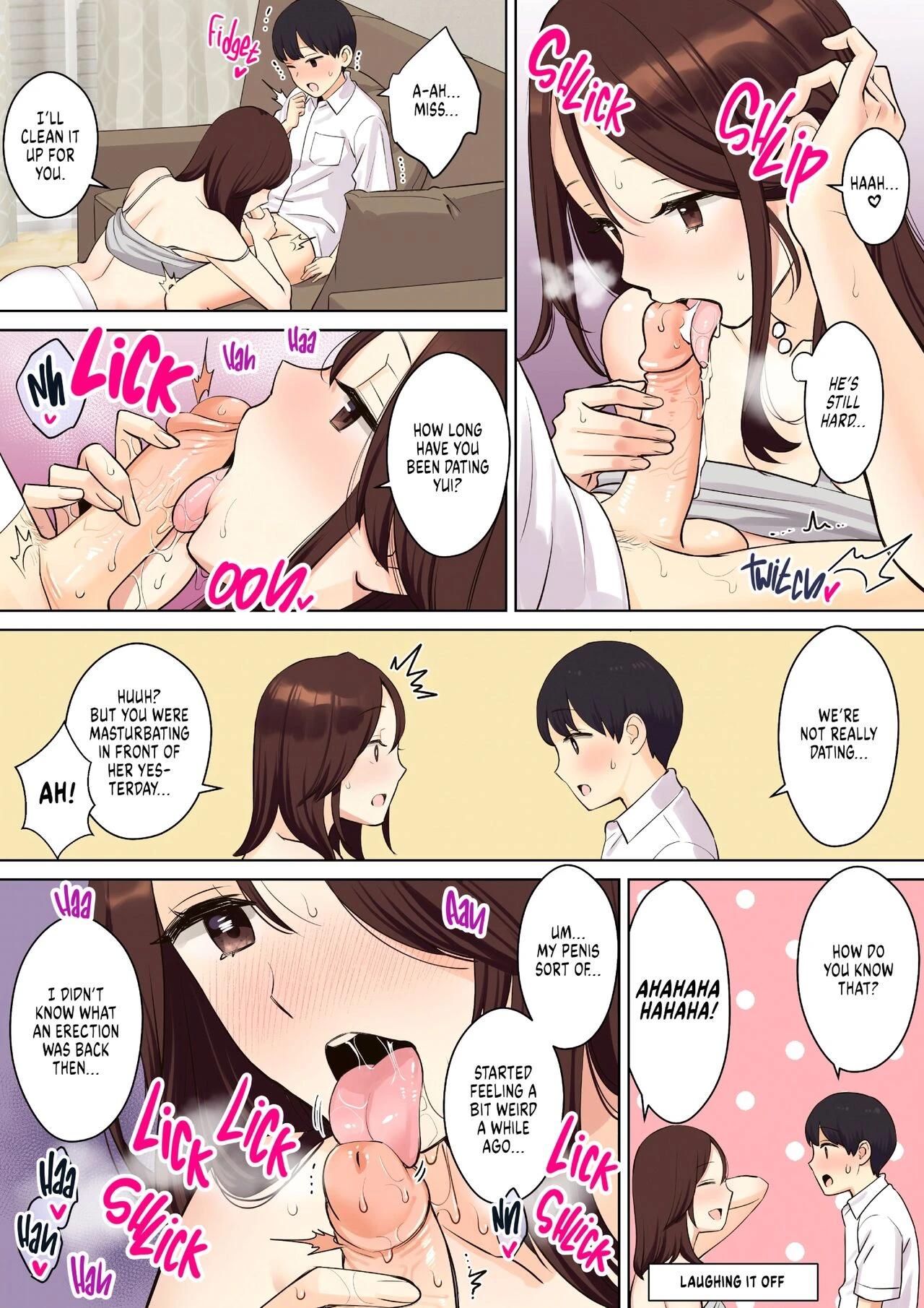 Kanojo no Okaa-san ni Doutei o Ubawareru Hanashi How My Girlfriends Mom Took My Virginity image number 28