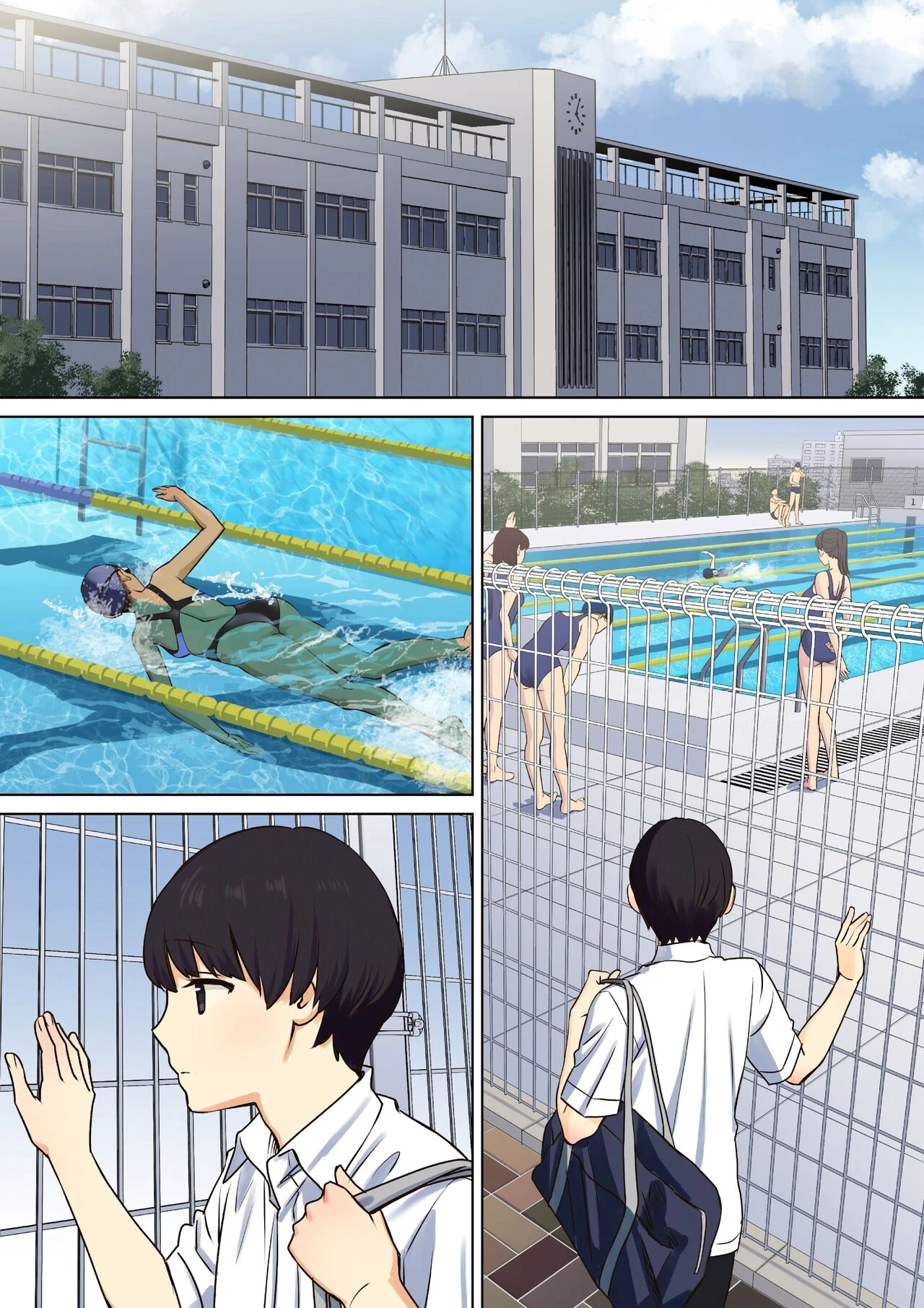 Kanojo no Okaa-san ni Doutei o Ubawareru Hanashi How My Girlfriends Mom Took My Virginity image number 2
