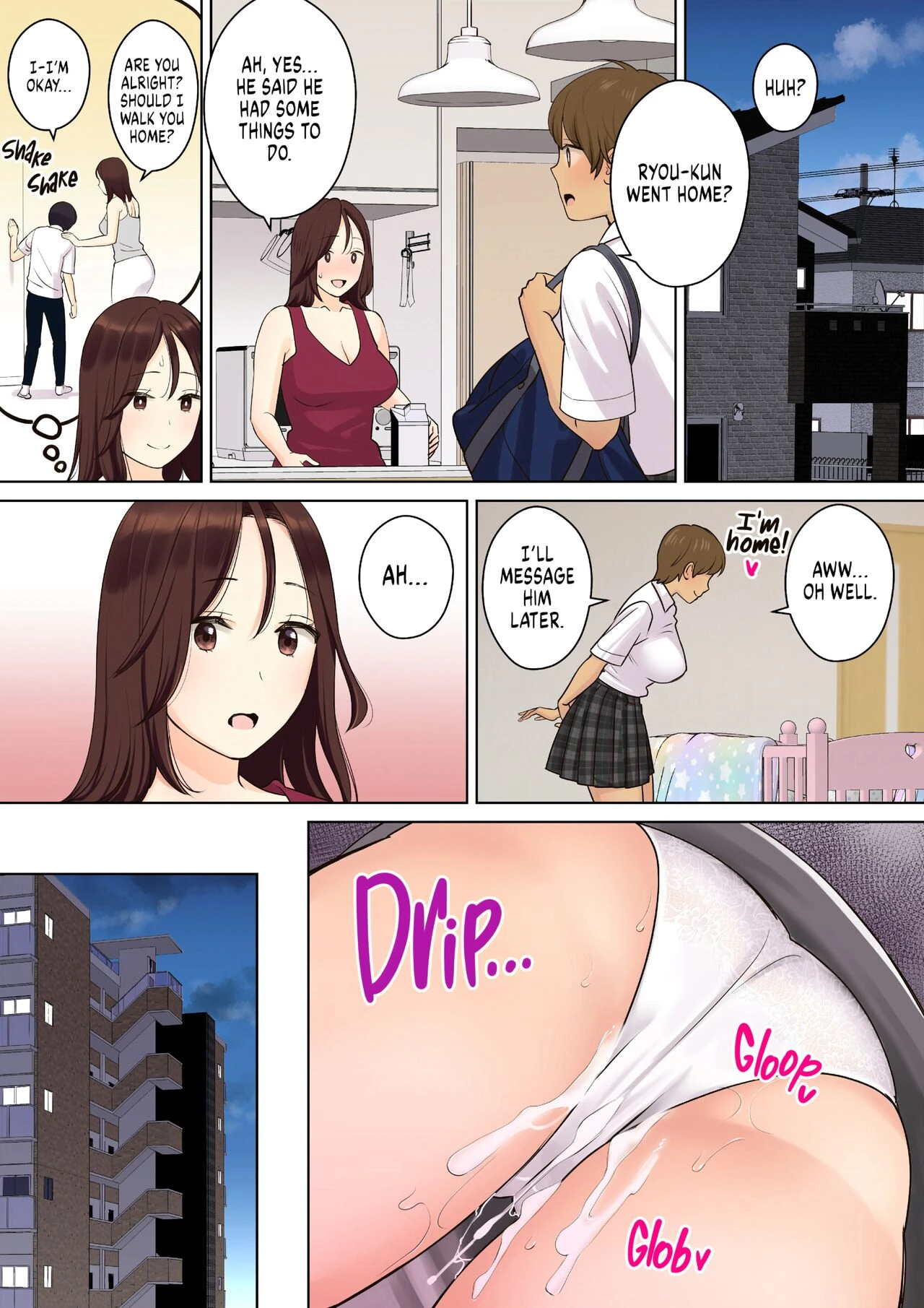 Kanojo no Okaa-san ni Doutei o Ubawareru Hanashi How My Girlfriends Mom Took My Virginity image number 44