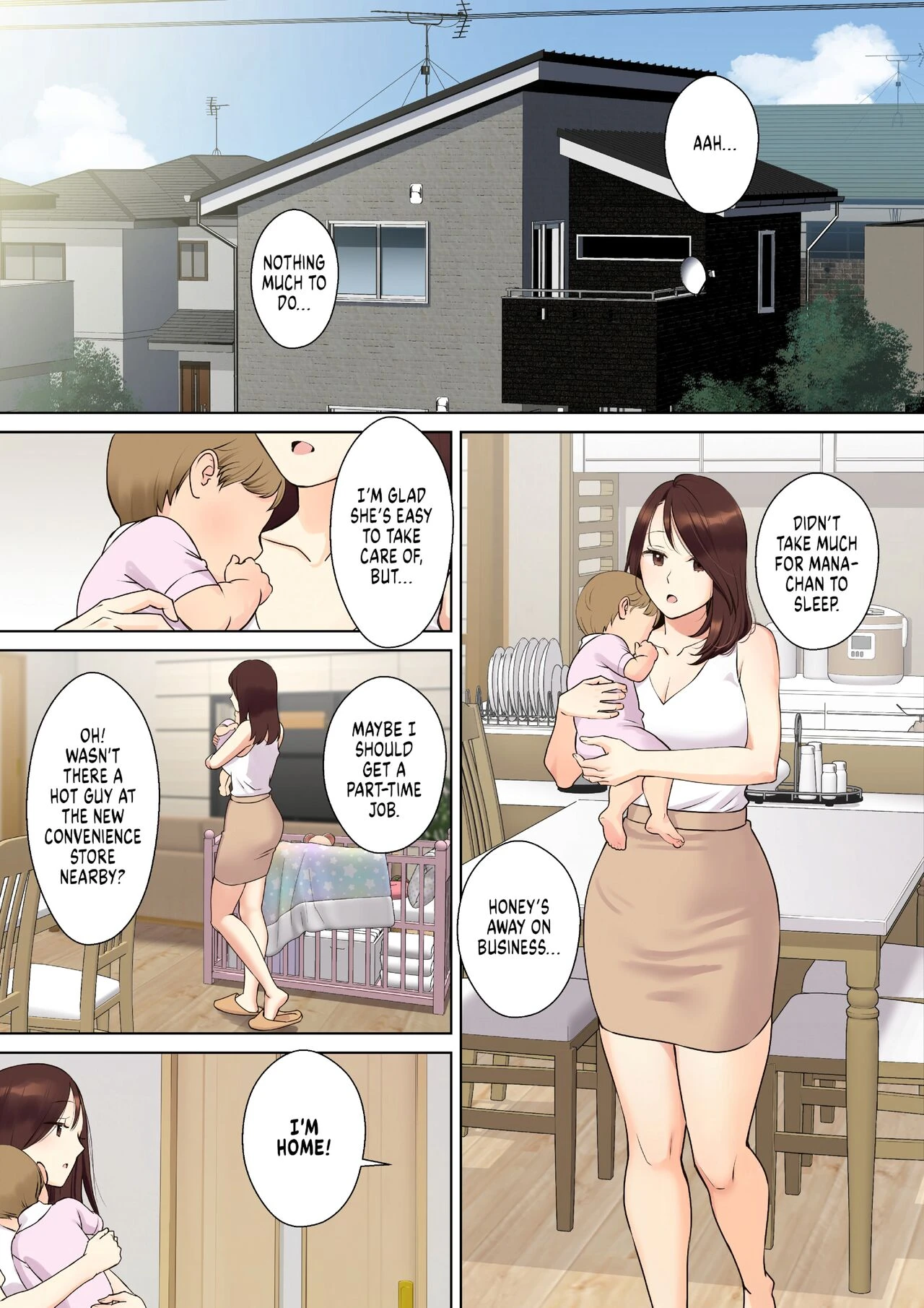 Kanojo no Okaa-san ni Doutei o Ubawareru Hanashi How My Girlfriends Mom Took My Virginity image number 4