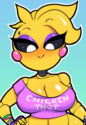 Nude Chicken Cartoons - Chicken Breast (five nights at freddys) porn comic by [eroticphobia]. Body  writing porn comics.