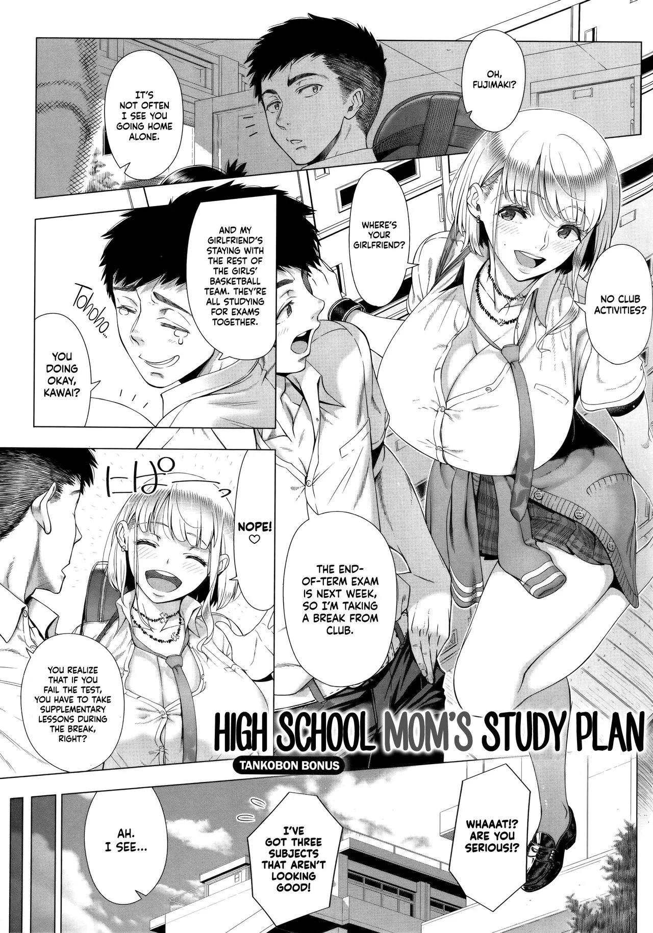 Shinozuka Yuuji JK Bitch no Renai Soudan  High School Sluts Love Consultation + Girlfriend Chapter (Hajimete no Hitozuma) English Dec