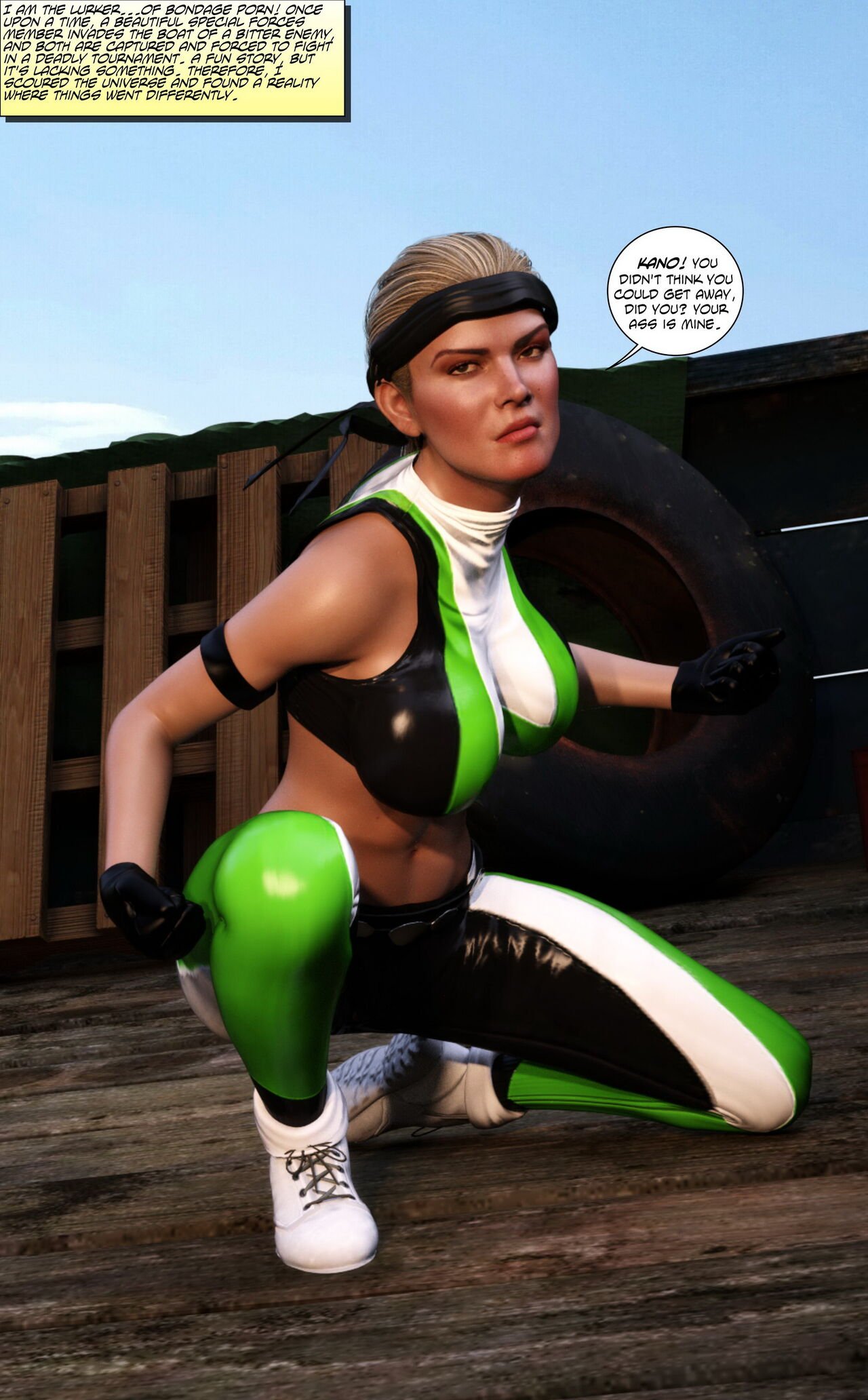 DestroXXIV - Sonya Blade (English) porn comic 33 images. Chastity belt porn  comics.