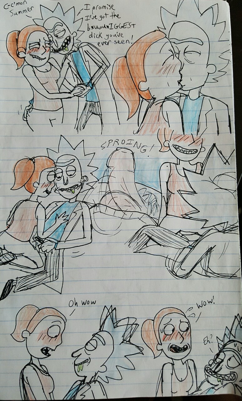 Rick And Morty Summer Porn - Rick and Summer (rick and morty) porn comic by [stickyickysmut]. Incest porn  comics.