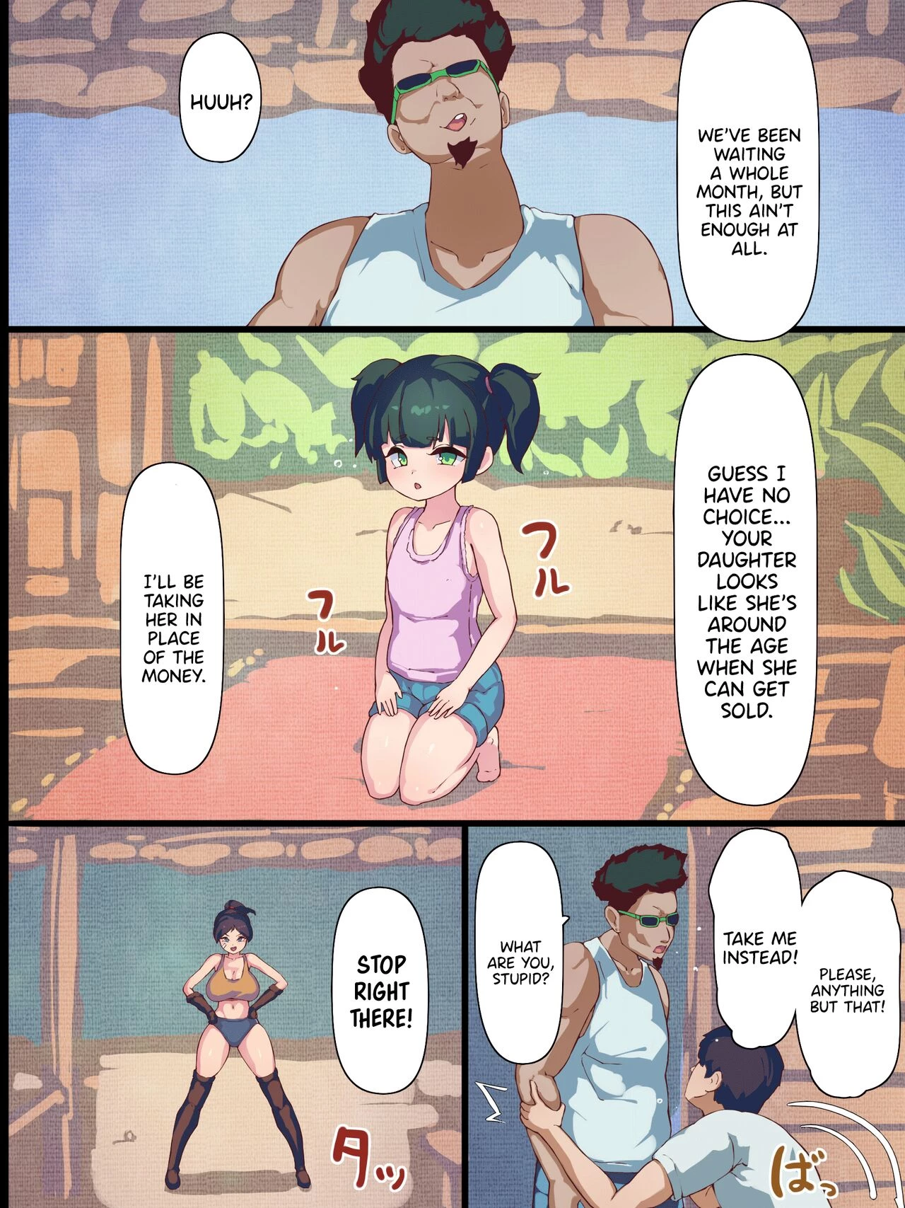 The Strong-Bodied Female Martial Artist Is Betrayed and Impregnated By The Villagers  Genki na Karada no Kakutou Musume ga Murabito ni Uragirarete Haramu made image number 13