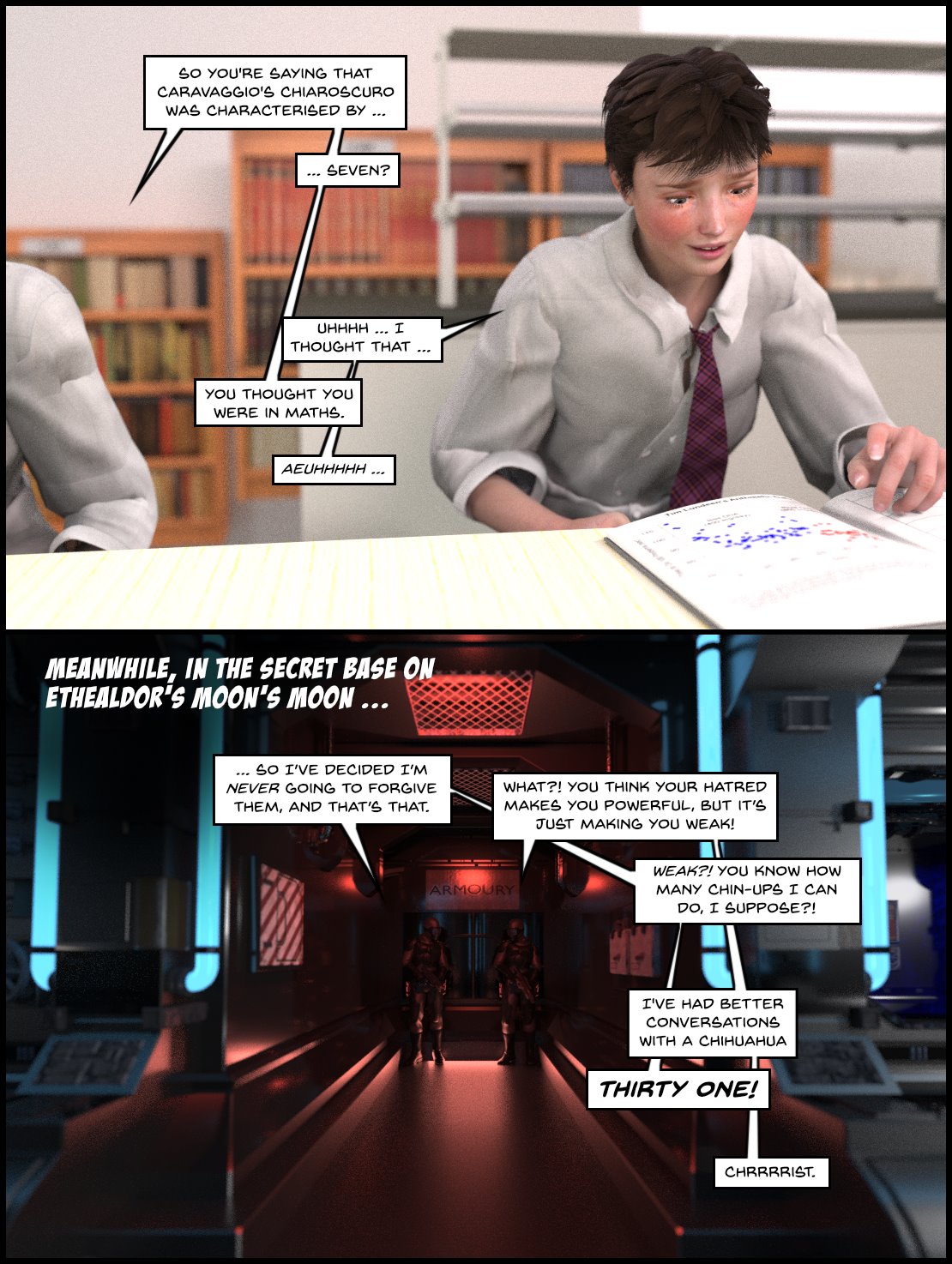 The Lithium Comic. Comic 8: After school club. image number 23