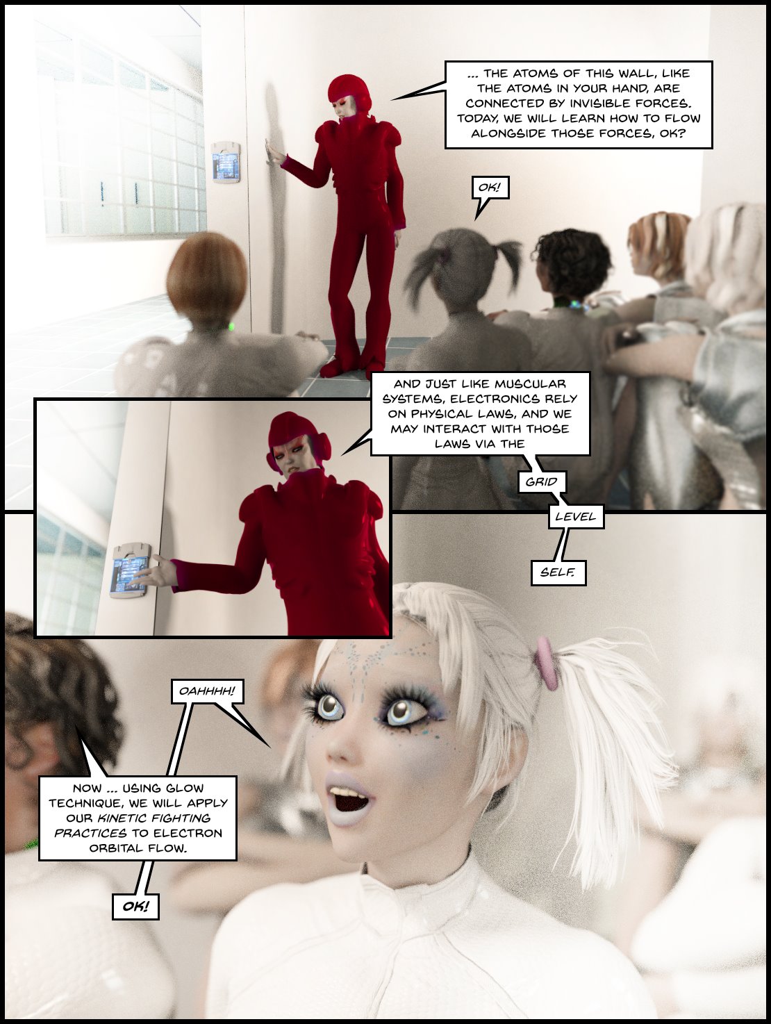 The Lithium Comic. Comic 8: After school club. image number 7
