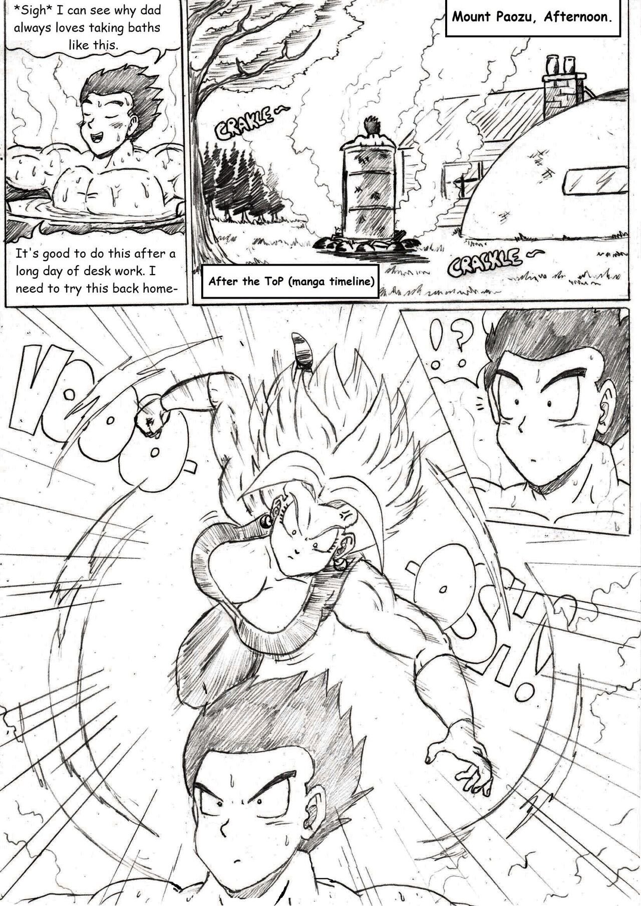 TheWriteFiction Rematch - Gohan x Kefla (Dragon Ball Super) image number 2