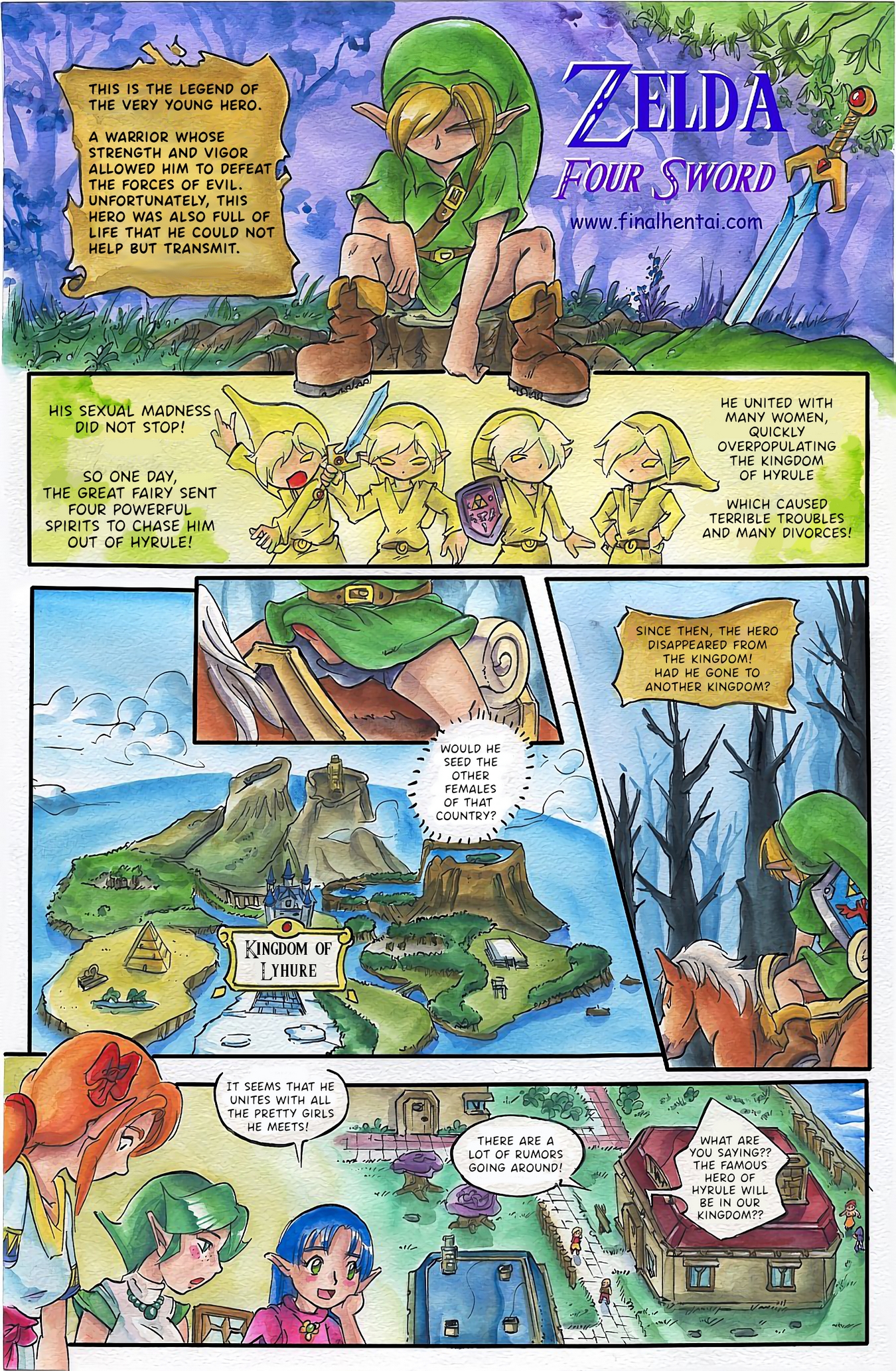 Porn Comic Zelda