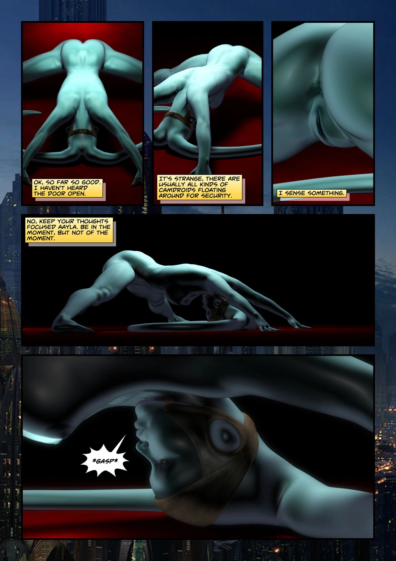 Penny Lustfuls: Yoda Yoga image number 7
