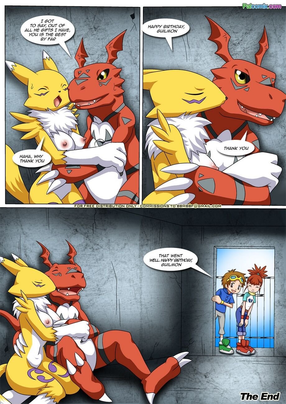 palcomix - Guilmons Birthday Surprise (Digimon) image number 15