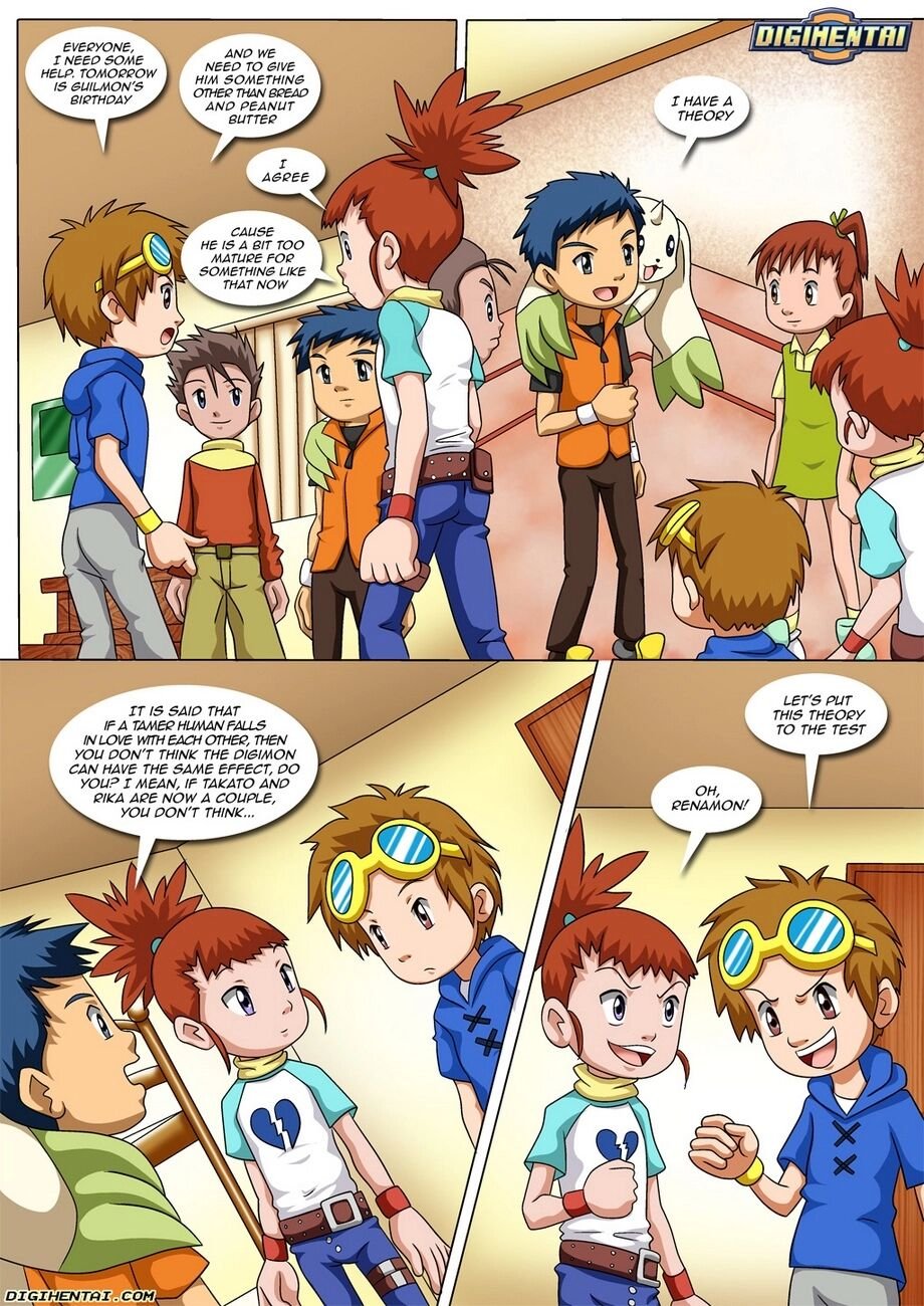 palcomix - Guilmons Birthday Surprise (Digimon) image number 1