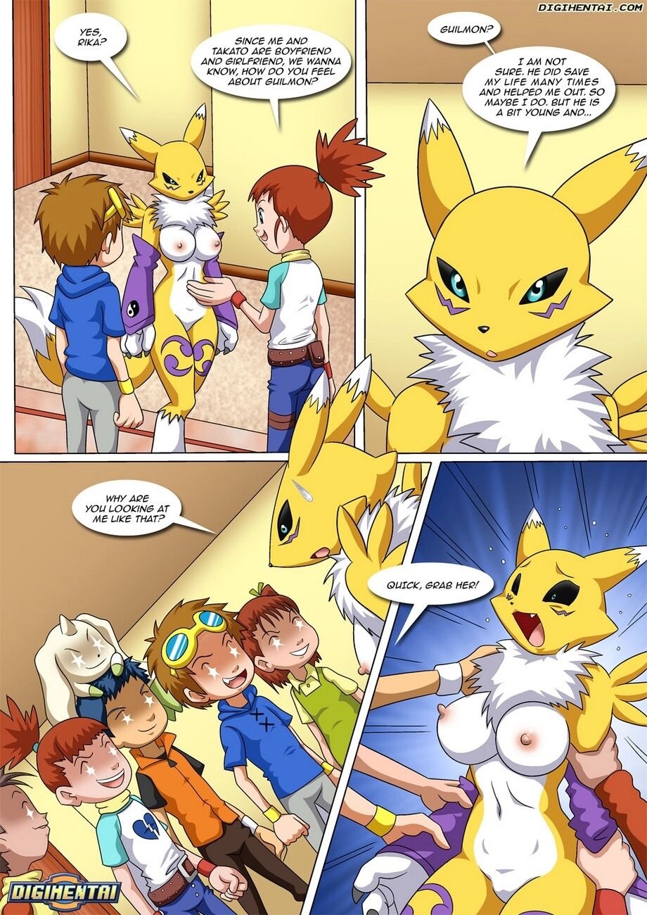 palcomix - Guilmons Birthday Surprise (Digimon) image number 2