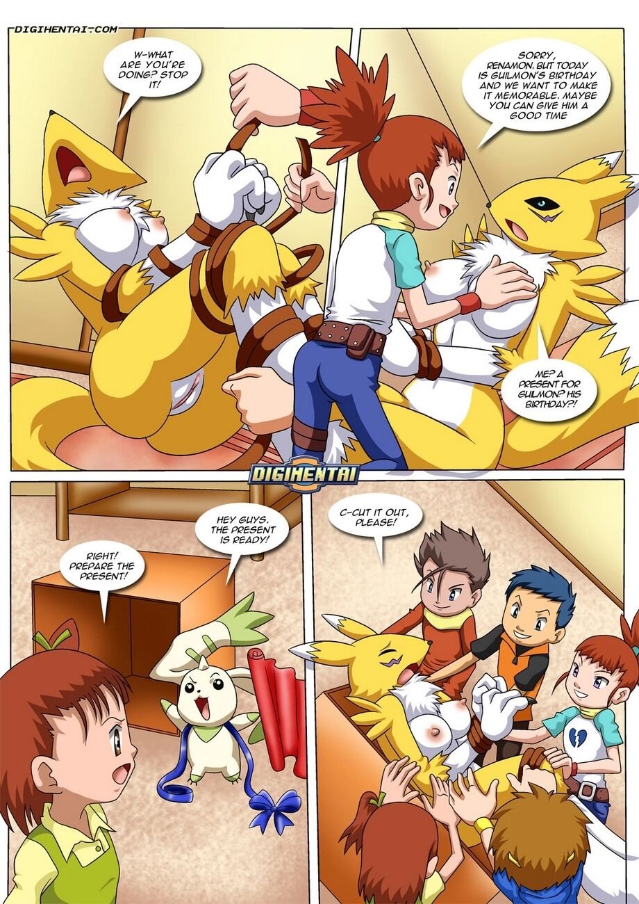 palcomix - Guilmons Birthday Surprise (Digimon) image number 3