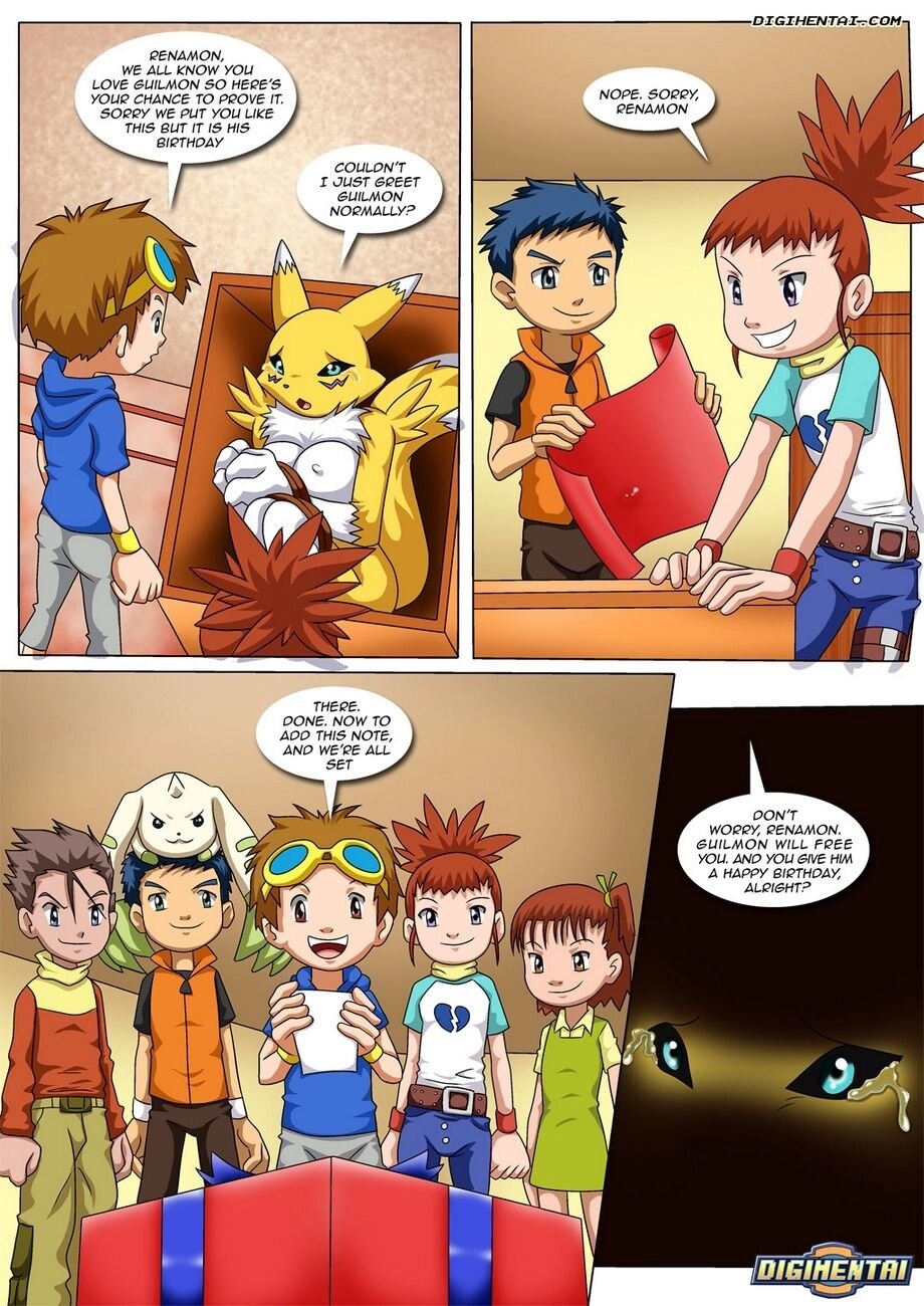 palcomix - Guilmons Birthday Surprise (Digimon) image number 4
