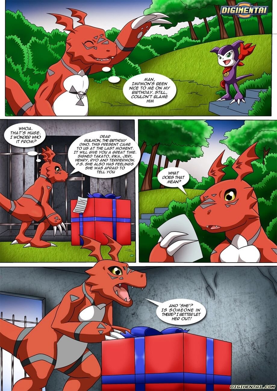 palcomix - Guilmons Birthday Surprise (Digimon) image number 5