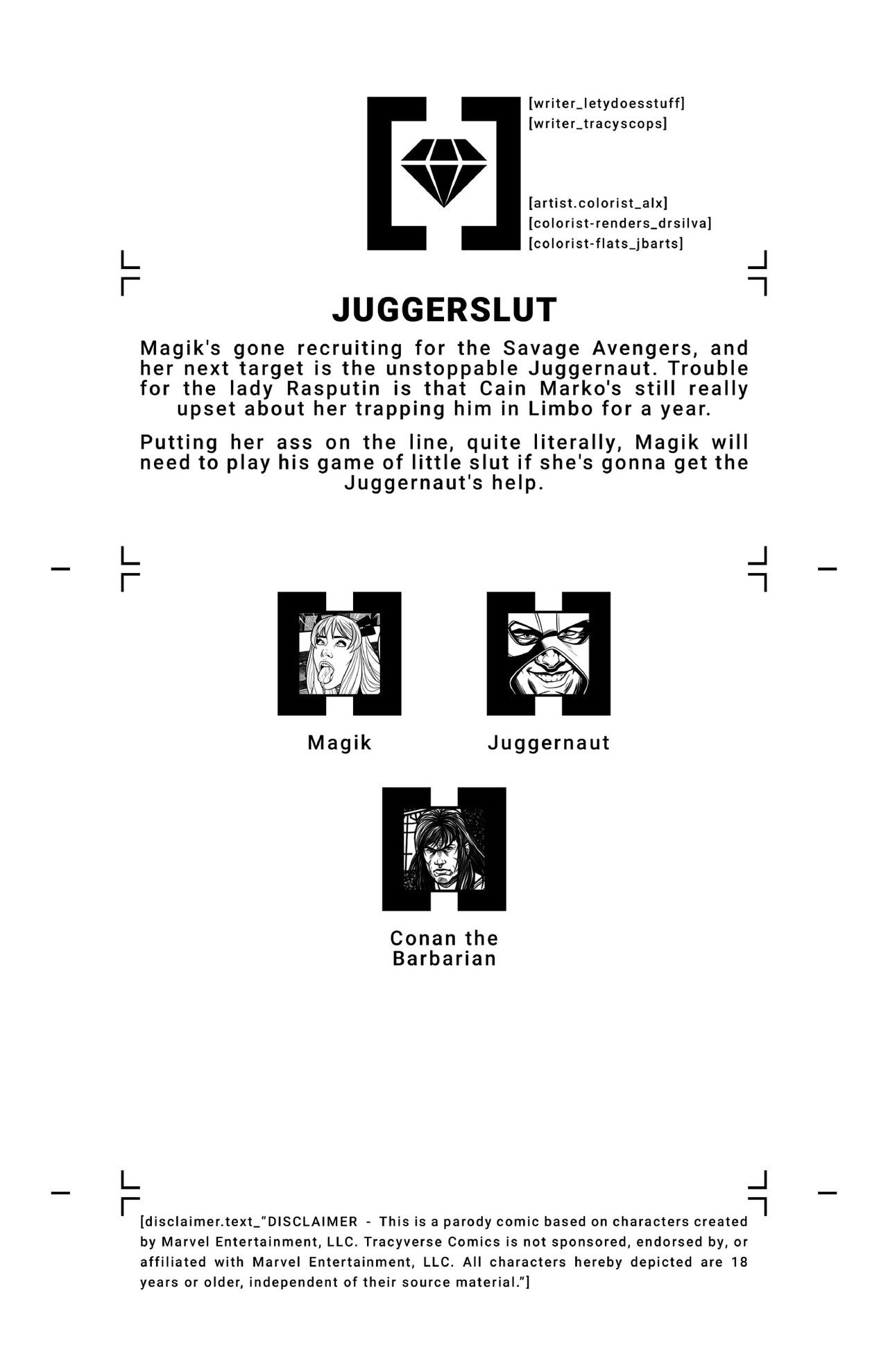 (Tracy Scops) Alx - House of - Juggerslt(Savage Avengers) image number 1