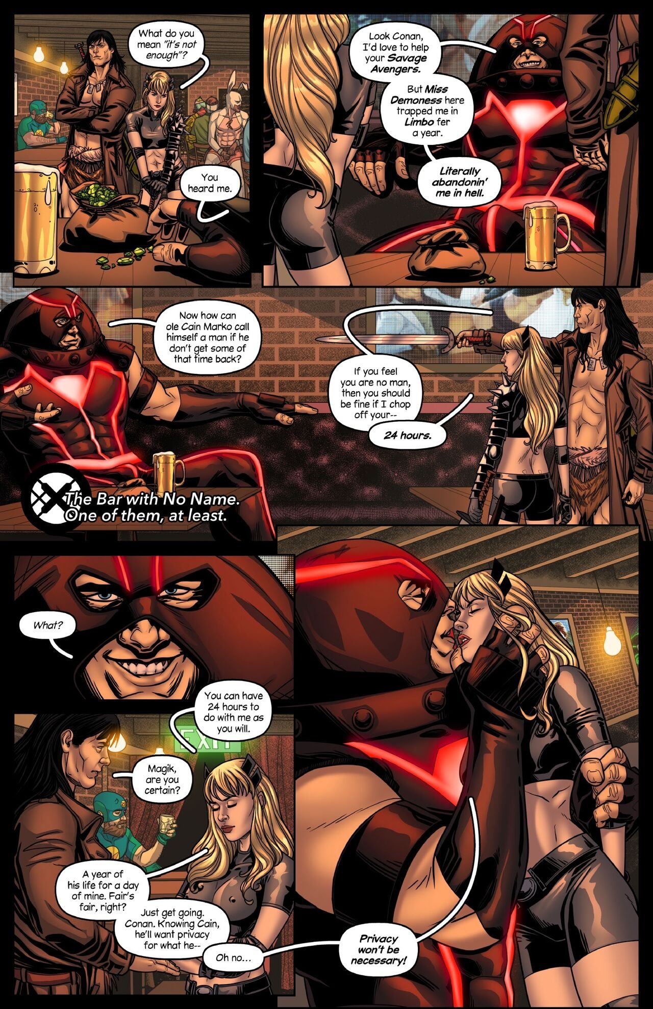 (Tracy Scops) Alx - House of - Juggerslt(Savage Avengers) image number 2