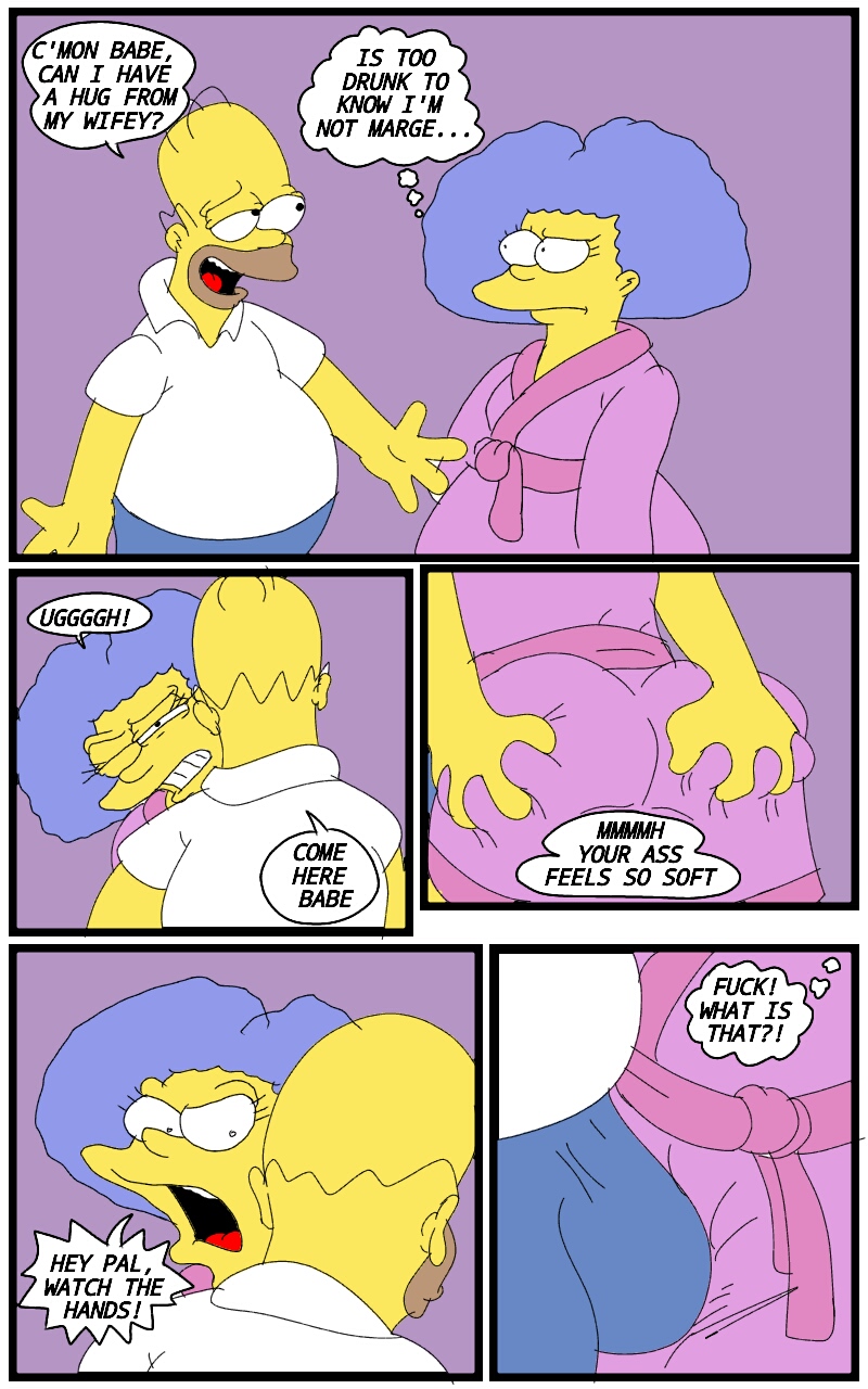 Simpsons porn comics patty and selma