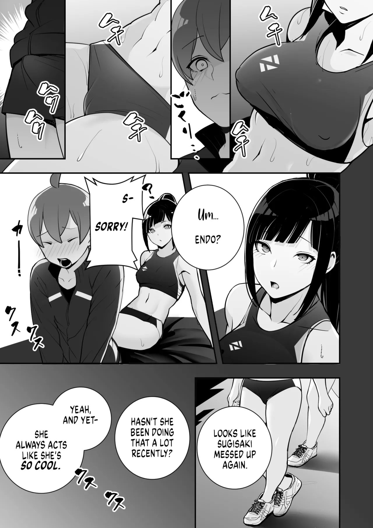 I Claimed my Beloved Track-and-Field Senpai and Brainwashed her into my Perfect Woman Reizoku no Kubiwa Akogare no Rikujoubu Senpai o Toraete Jibun no Konomi ni Sennou Choukyou image number 11