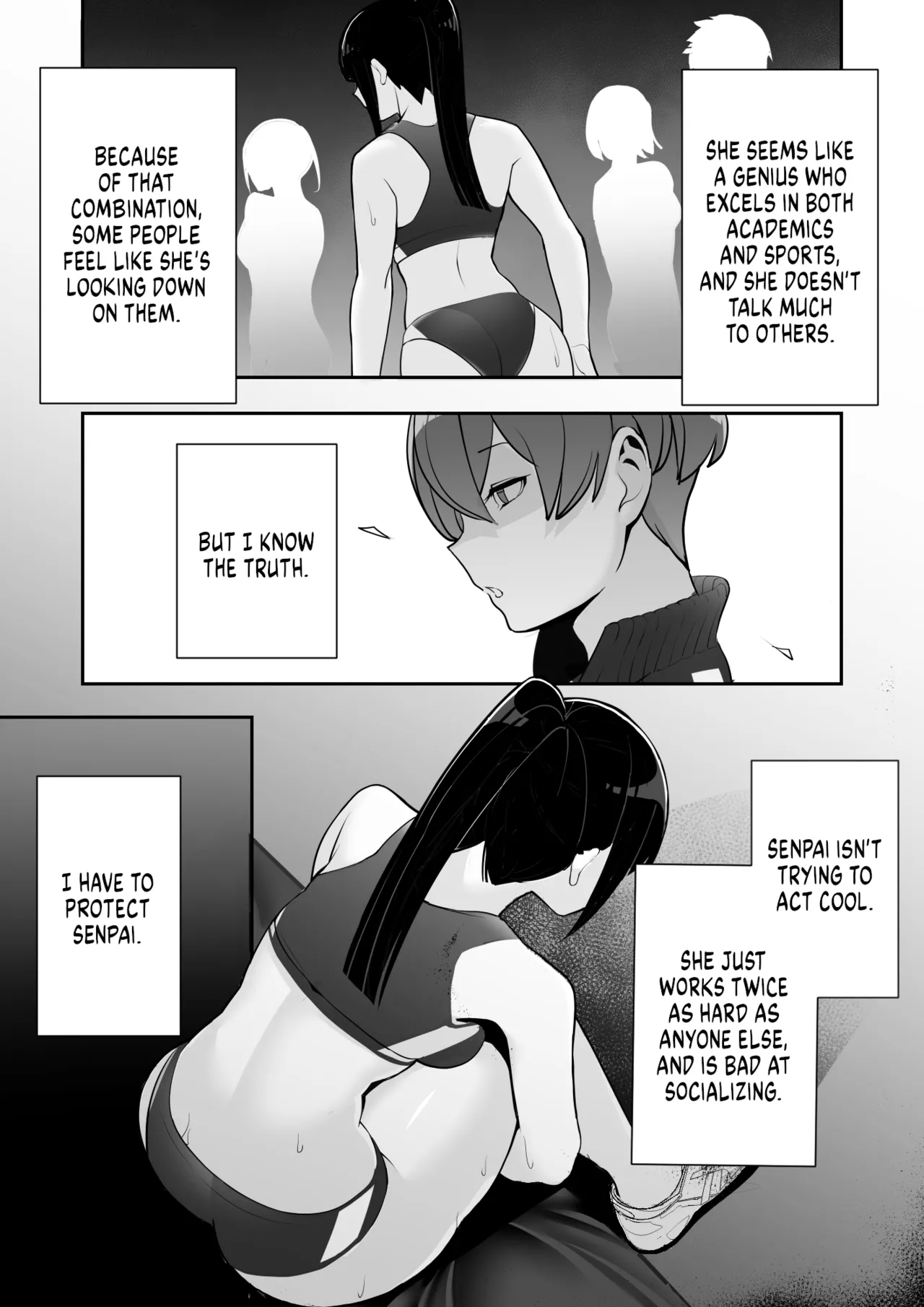 I Claimed my Beloved Track-and-Field Senpai and Brainwashed her into my Perfect Woman Reizoku no Kubiwa Akogare no Rikujoubu Senpai o Toraete Jibun no Konomi ni Sennou Choukyou image number 13