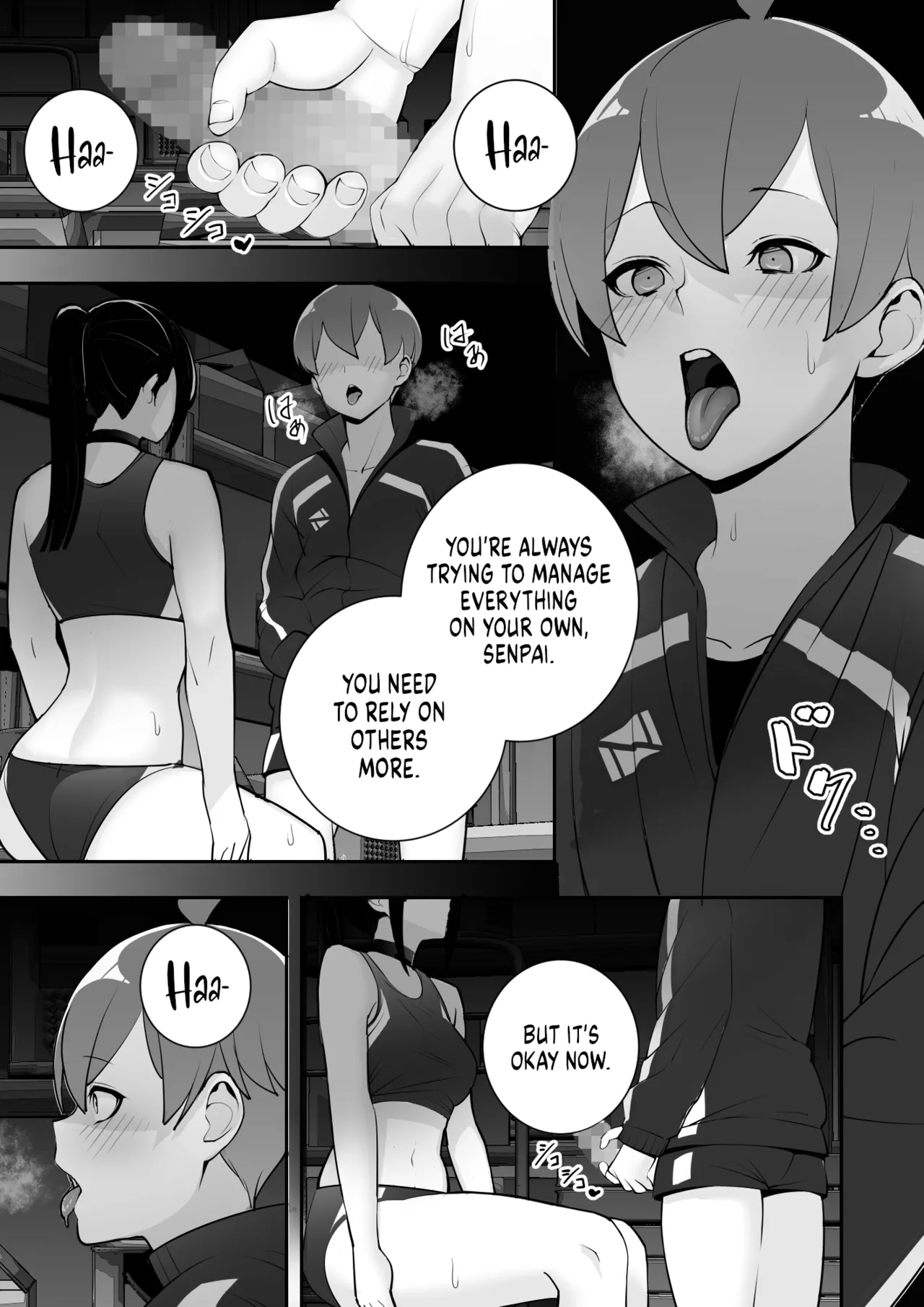 I Claimed my Beloved Track-and-Field Senpai and Brainwashed her into my Perfect Woman Reizoku no Kubiwa Akogare no Rikujoubu Senpai o Toraete Jibun no Konomi ni Sennou Choukyou image number 19